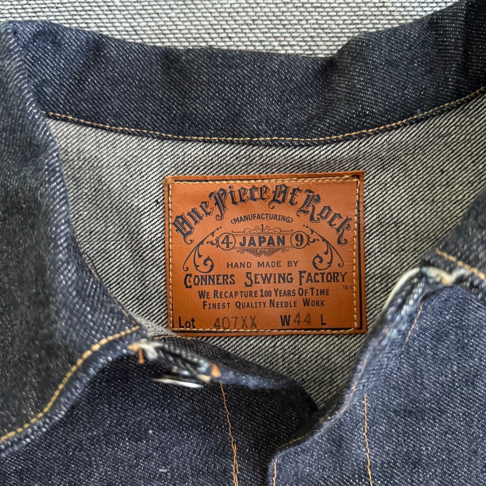 Levi's Vintage Clothing One Piece Of Rock 407xx Denim Jacket Size US S / EU 44-46 / 1 - 3 Thumbnail