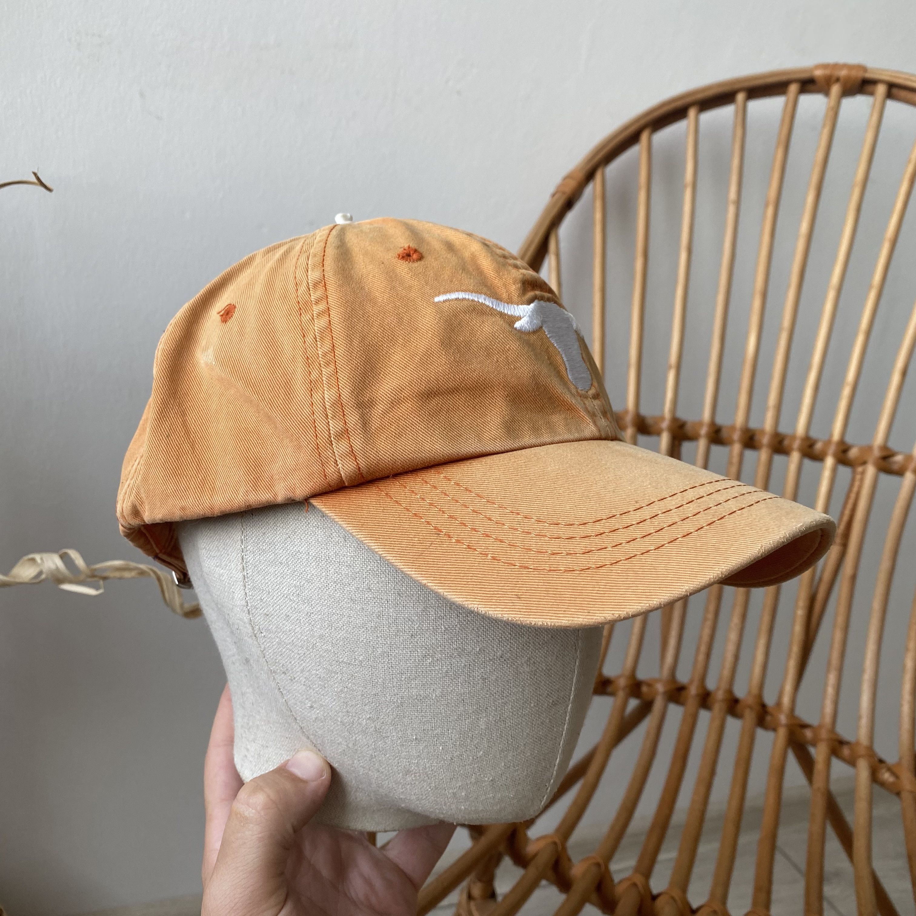 Vintage 🔥 Vintade Faded Texas Longhorns Cap USA University College Size ONE SIZE - 2 Thumbnail