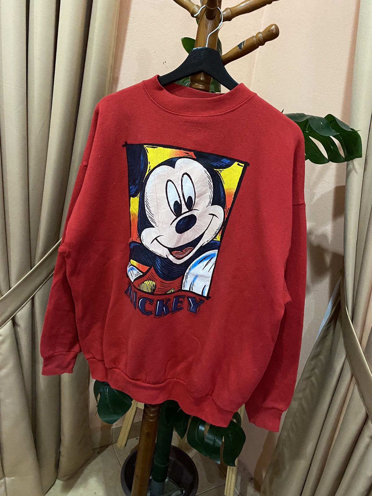 Disney × Mickey Mouse VINTAGE 90S MICKEY MOUSE SWEATSHIRT Size US XL / EU 56 / 4 - 4 Thumbnail