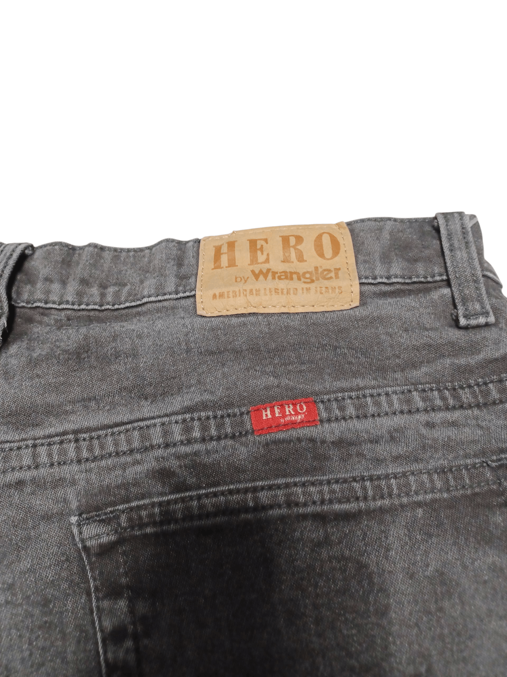 Wrangler WRANGLER VINTAGE BLACK WASHED JEANS DENIM Size US 36 / EU 52 - 3 Thumbnail