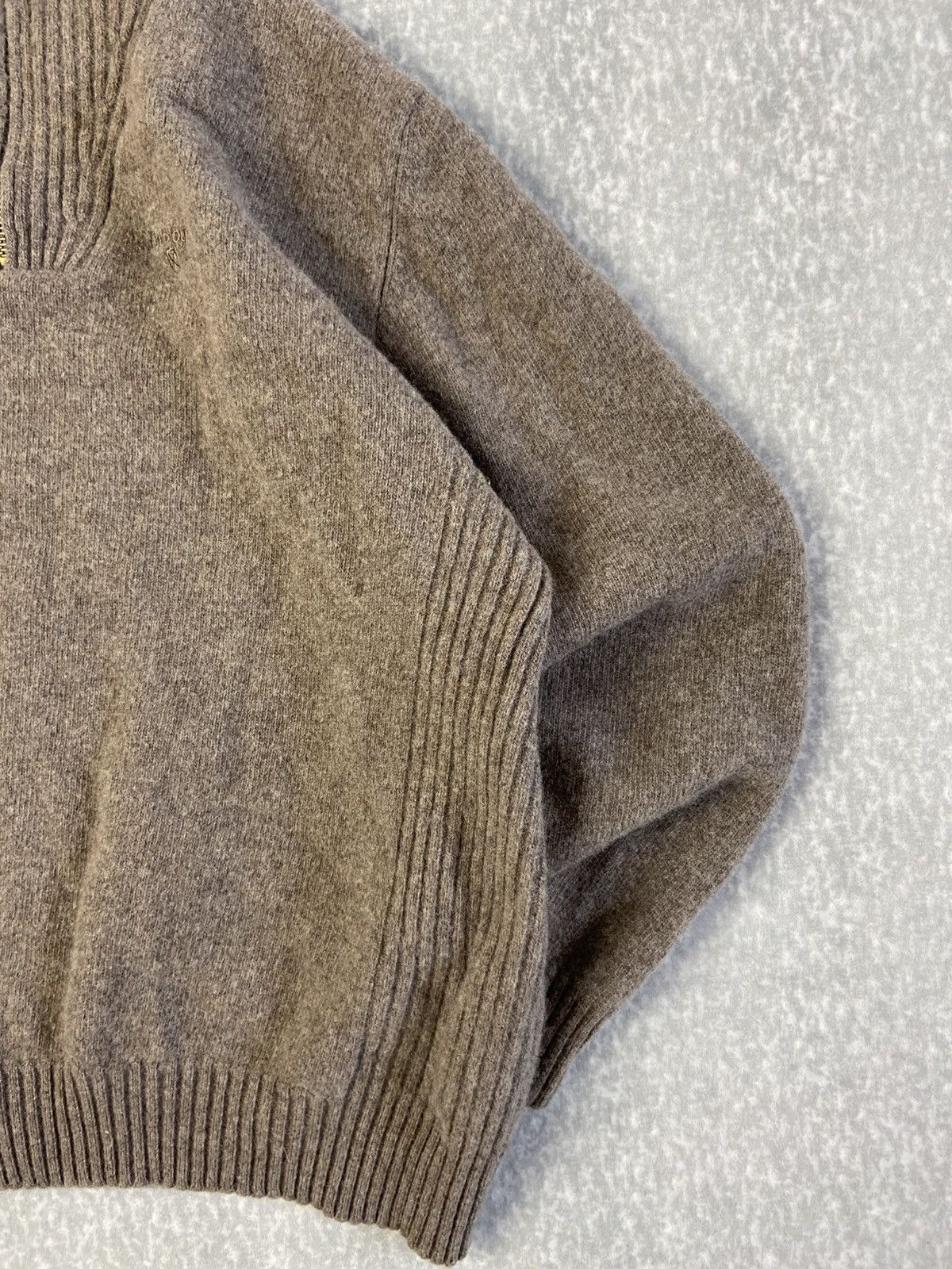 Barbour Barbour Wool Half-Zip Oversized Jumper Size US L / EU 52-54 / 3 - 2 Thumbnail