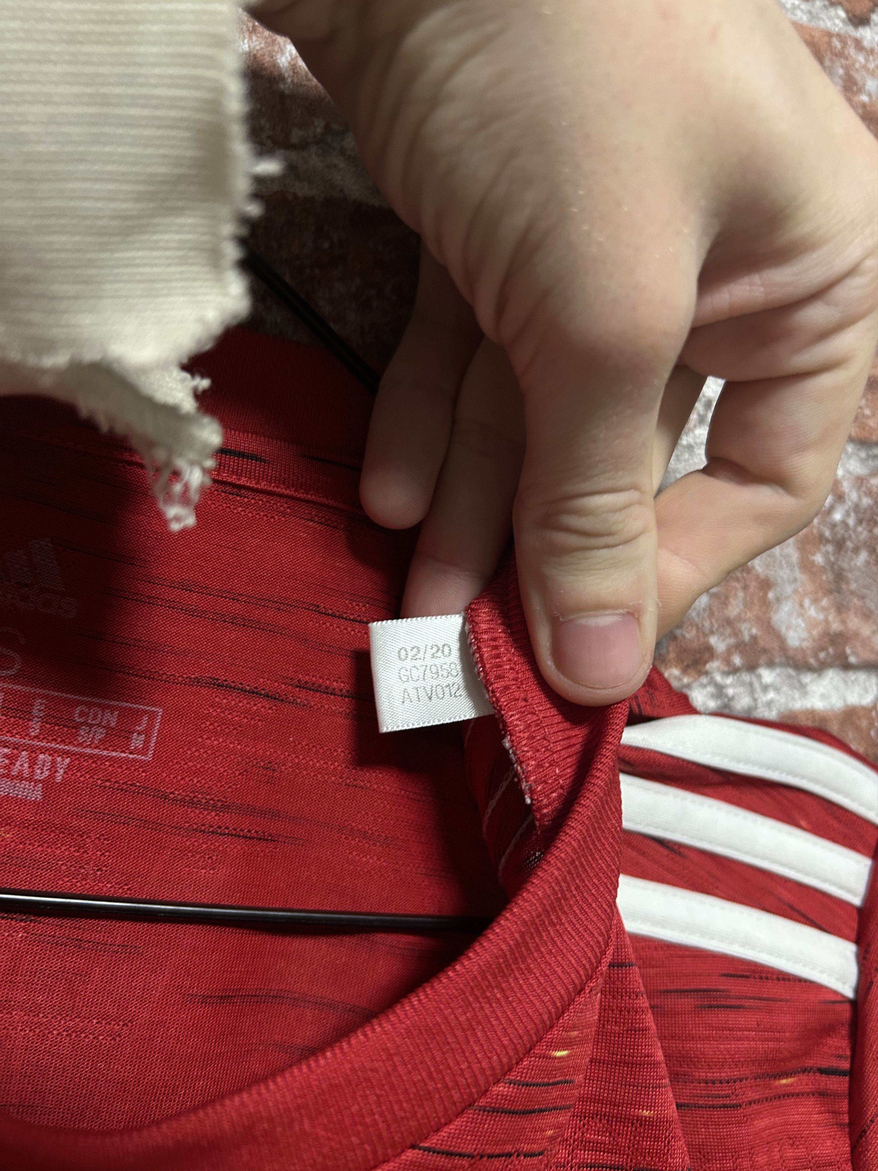 Adidas Manchester United 2020 2021 Home Rupawalla #19 Shirt GC7958 Size US S / EU 44-46 / 1 - 8 Thumbnail