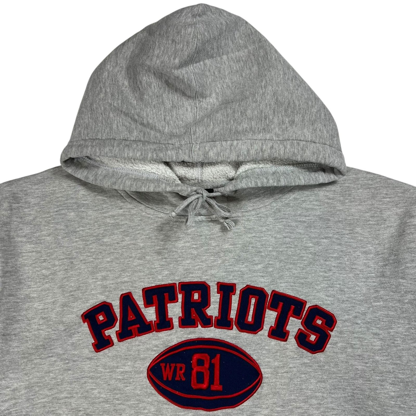 NFL × Vintage Vintage Y2K Reebok New England Patriots Randy Moss 81 hoodie Size US L / EU 52-54 / 3 - 2 Thumbnail