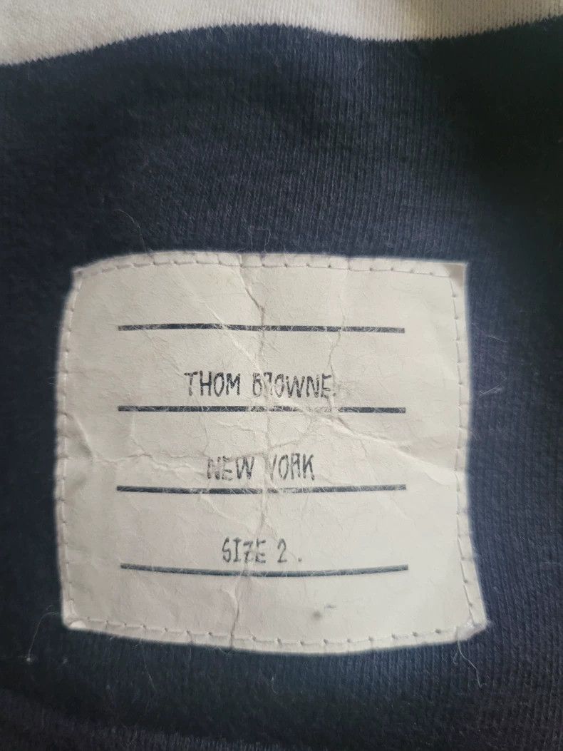 Thom Browne Thom Browne size2 Navy blue casual shorts Size US 27 - 5 Thumbnail