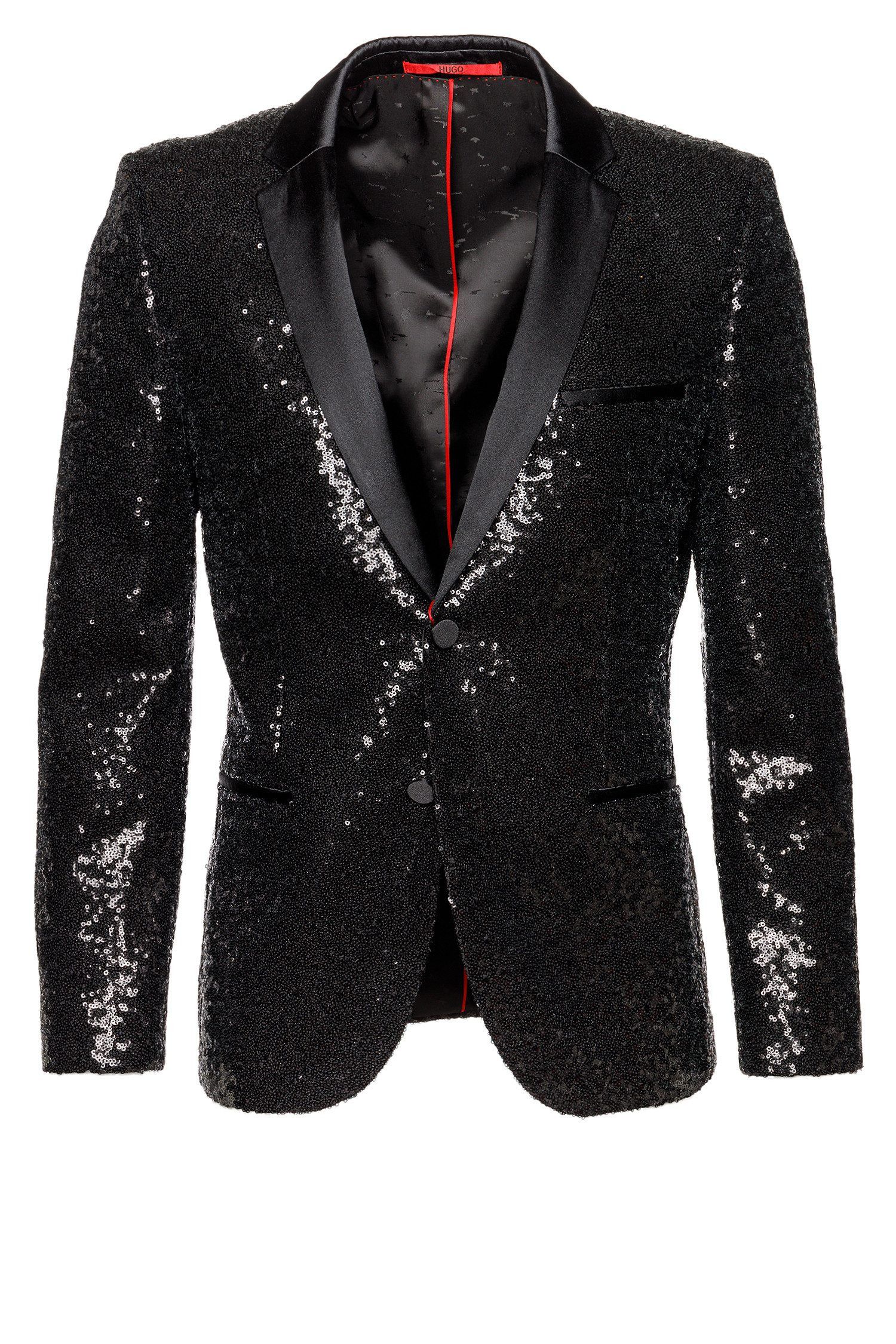 Hugo Boss Hugo Boss Slim Fit Black Smoking Blazer Jacket | Grailed