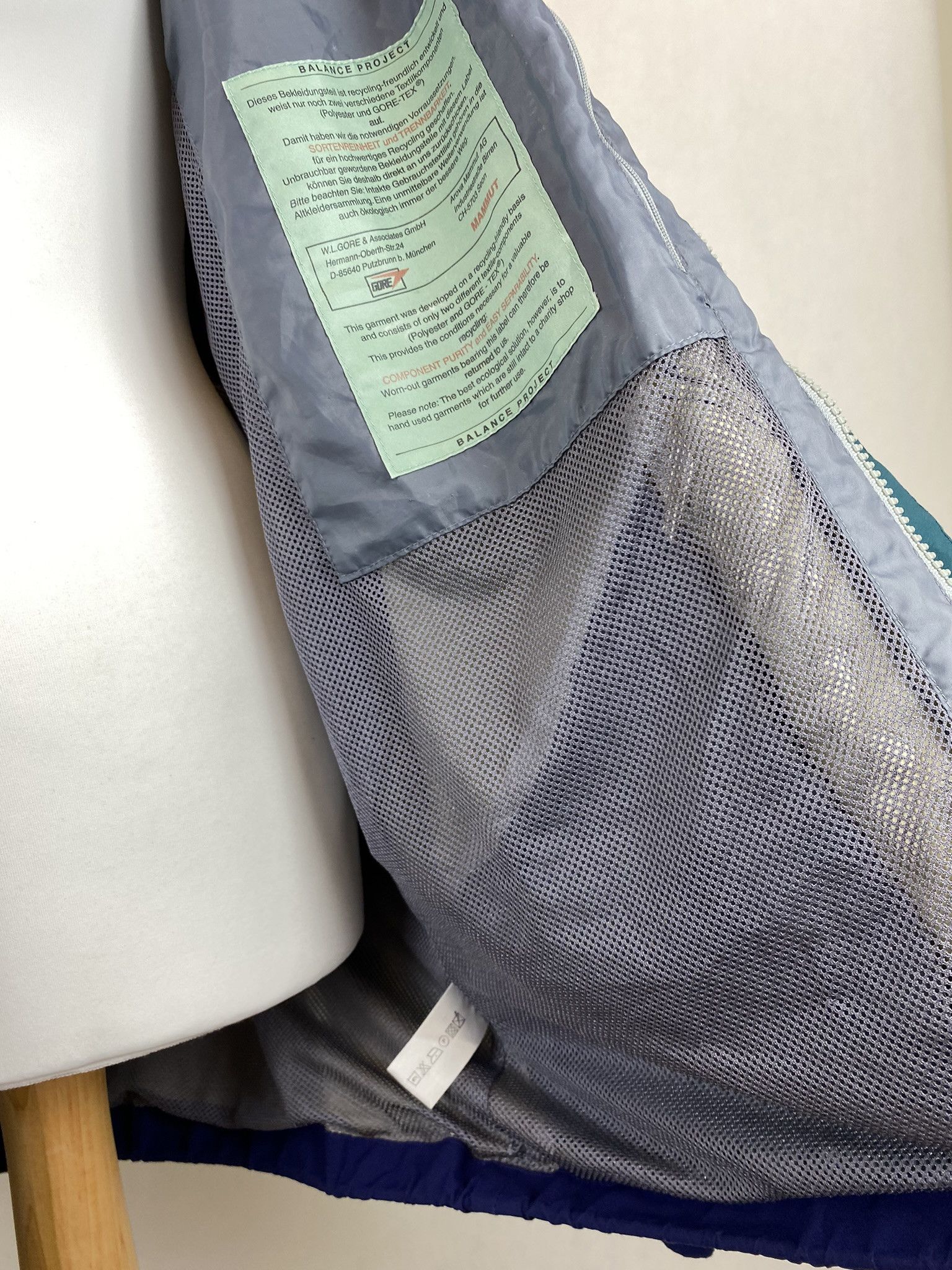 Goretex × Mammut × Vintage mamut goretex jacket balance project gore-tex waterproof Size US L / EU 52-54 / 3 - 22 Thumbnail