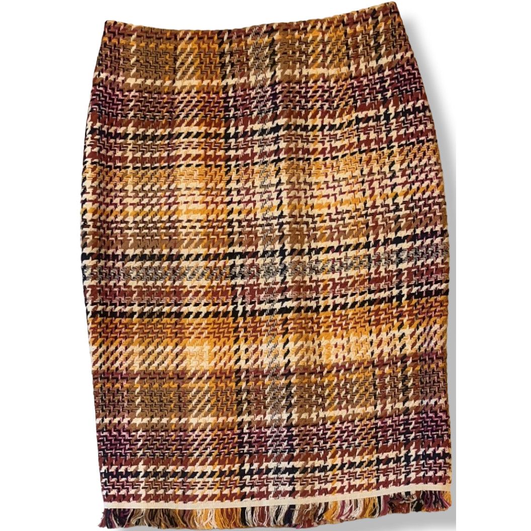 Other PAULE KA Paris Woven with Fringe Skirt - M "sample" ~ NEW Size 28" / US 6 / IT 42 - 1 Thumbnail