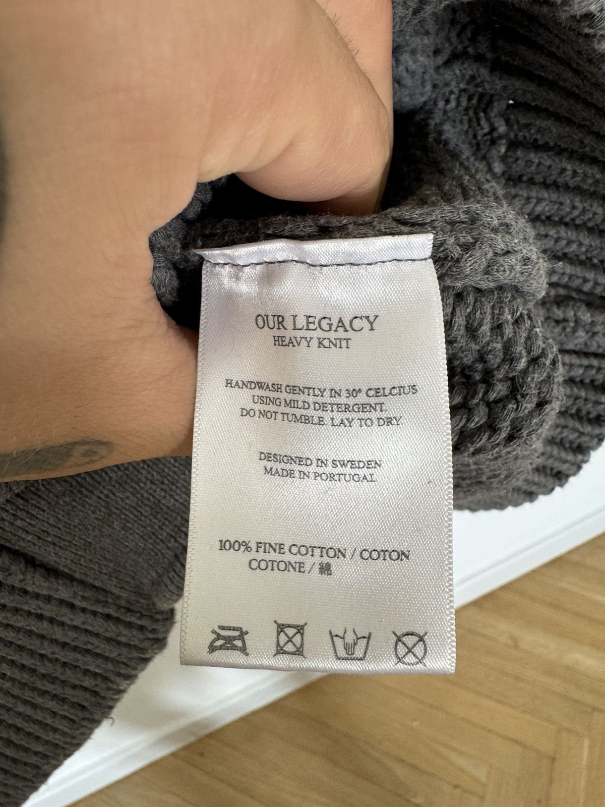 Our Legacy Our Legacy Heavy Knit Sweater High Quality Casual Old Money Size US M / EU 48-50 / 2 - 4 Thumbnail