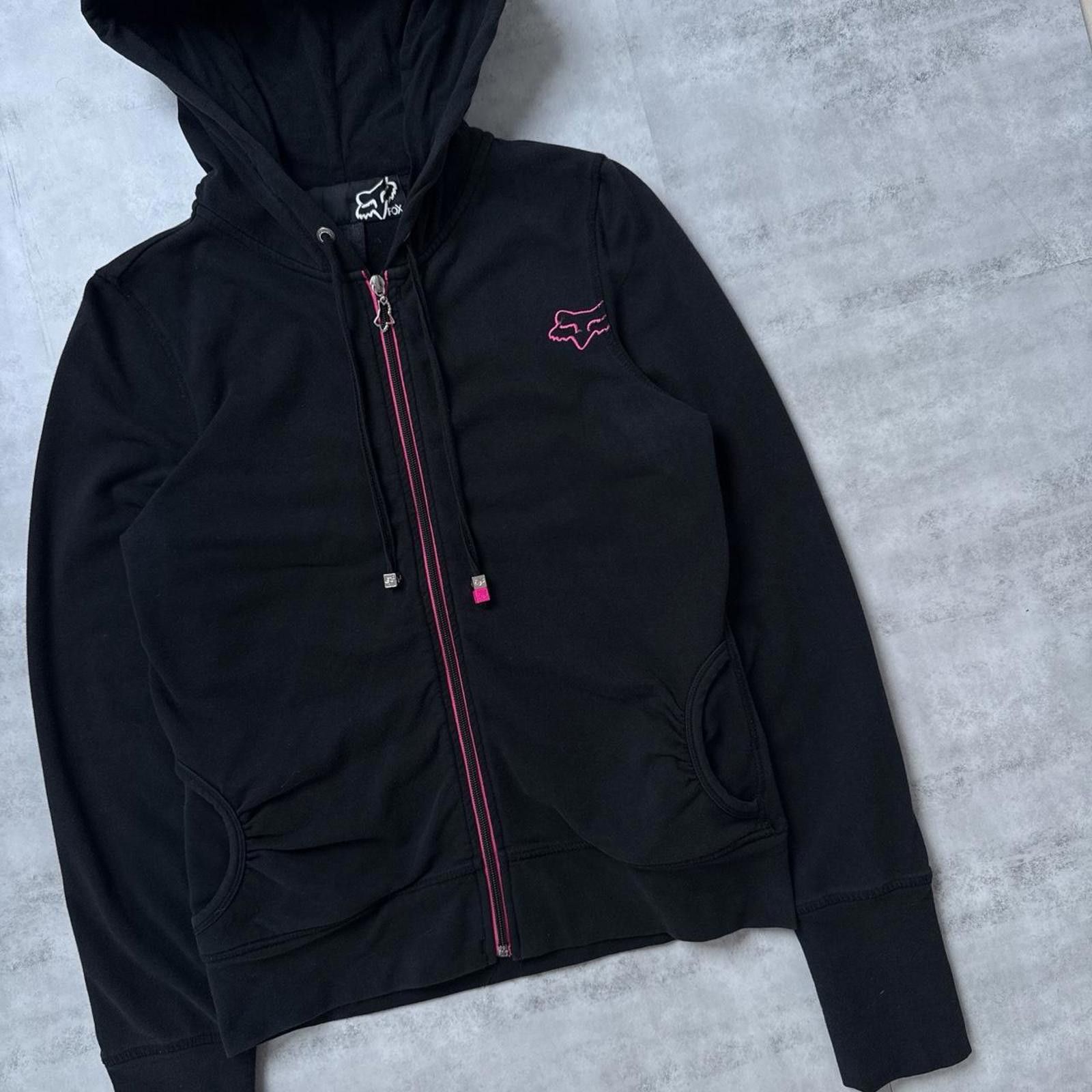 Fox Racing Y2K Fox Racing Zip Up Hoodie Jacket Size US S / EU 44-46 / 1 - 8 Thumbnail