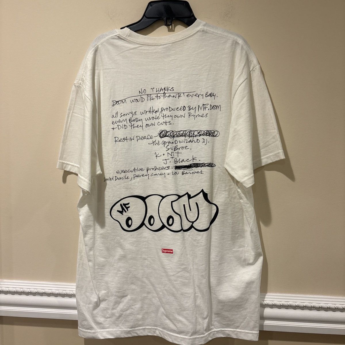 Supreme MF Doom Supreme Collab T-Shirt Size US M / EU 48-50 / 2 - 2 Thumbnail