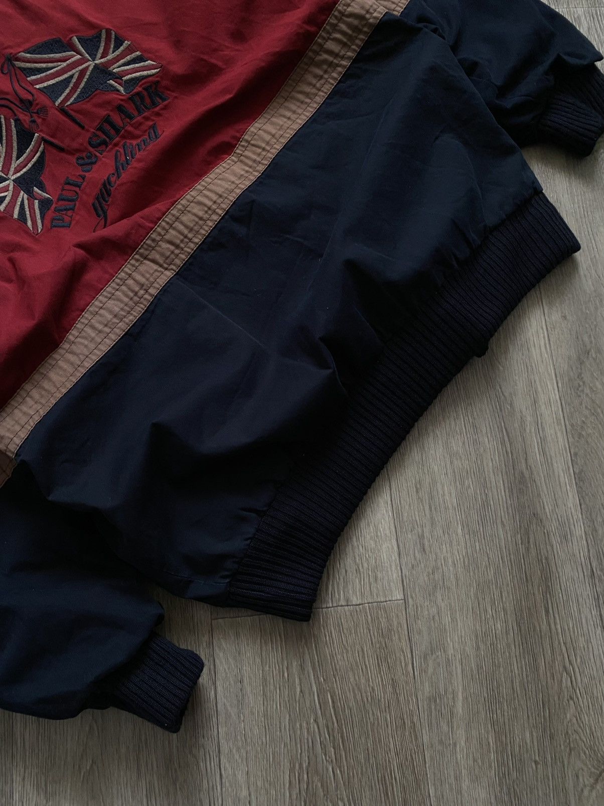 Paul & Shark 🫧PAUL&SHARK Embroidered Logo British Flag Reversible Bomber Size US XL / EU 56 / 4 - 5 Thumbnail