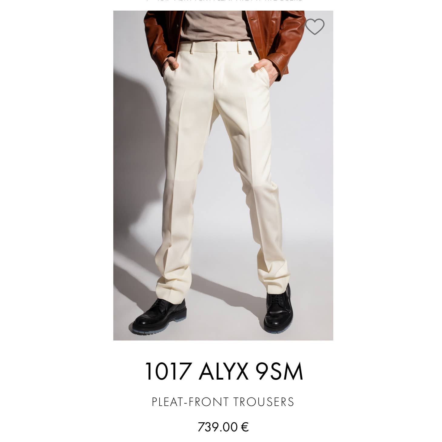 Alyx BNWT SS22 Runway 1017 ALYX 9SM Formal Tailoring Trousers Size US 32 / EU 48 - 12 Thumbnail