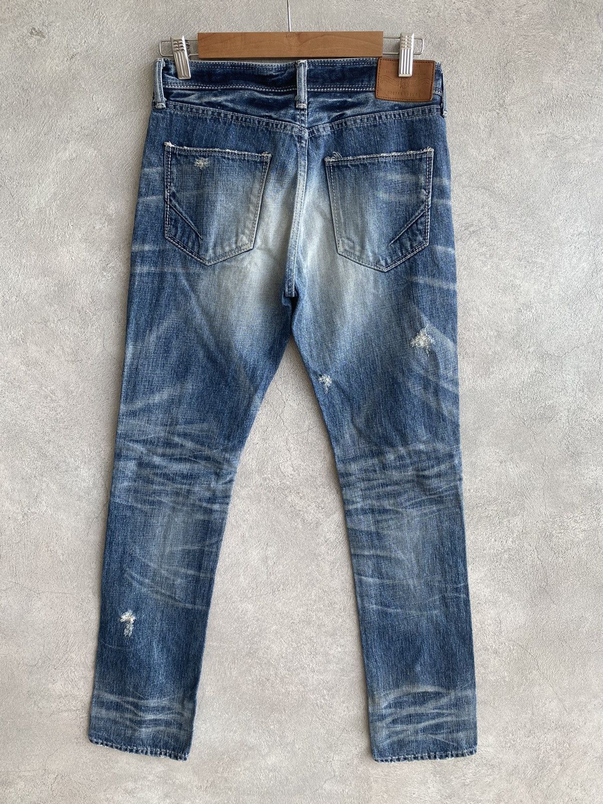 GOSTAR DE FUGA × If Six Was Nine × Japanese Brand FUGA Distressed Denim Size US 28 / EU 44 - 6 Thumbnail