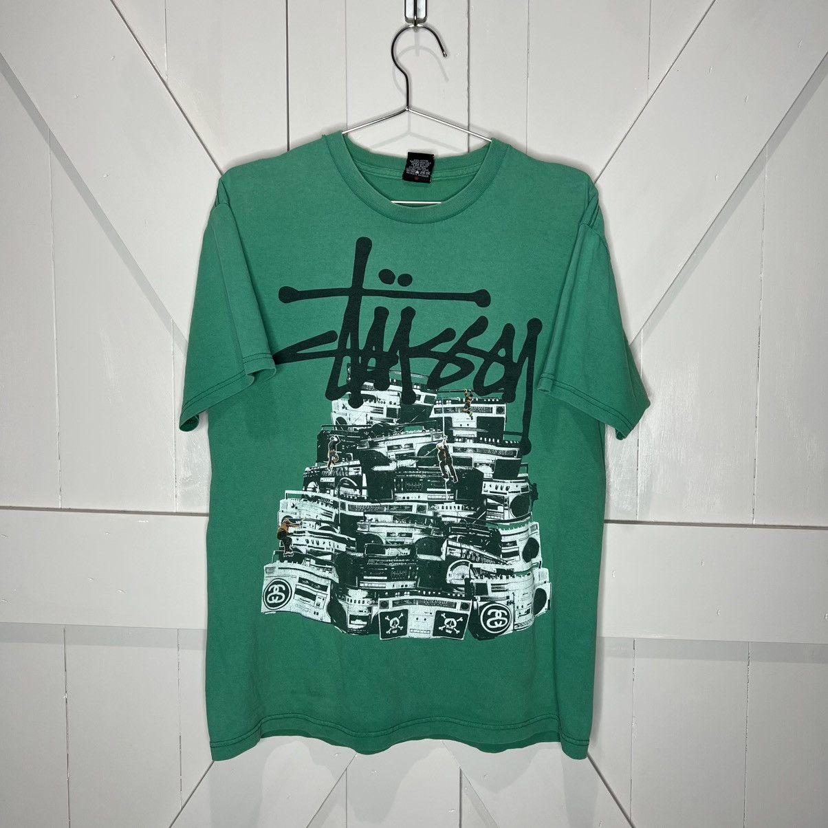 STUSSY Larry Clark Tシャツ M Stussy Larry Clark Kate Moss Tシャツ 