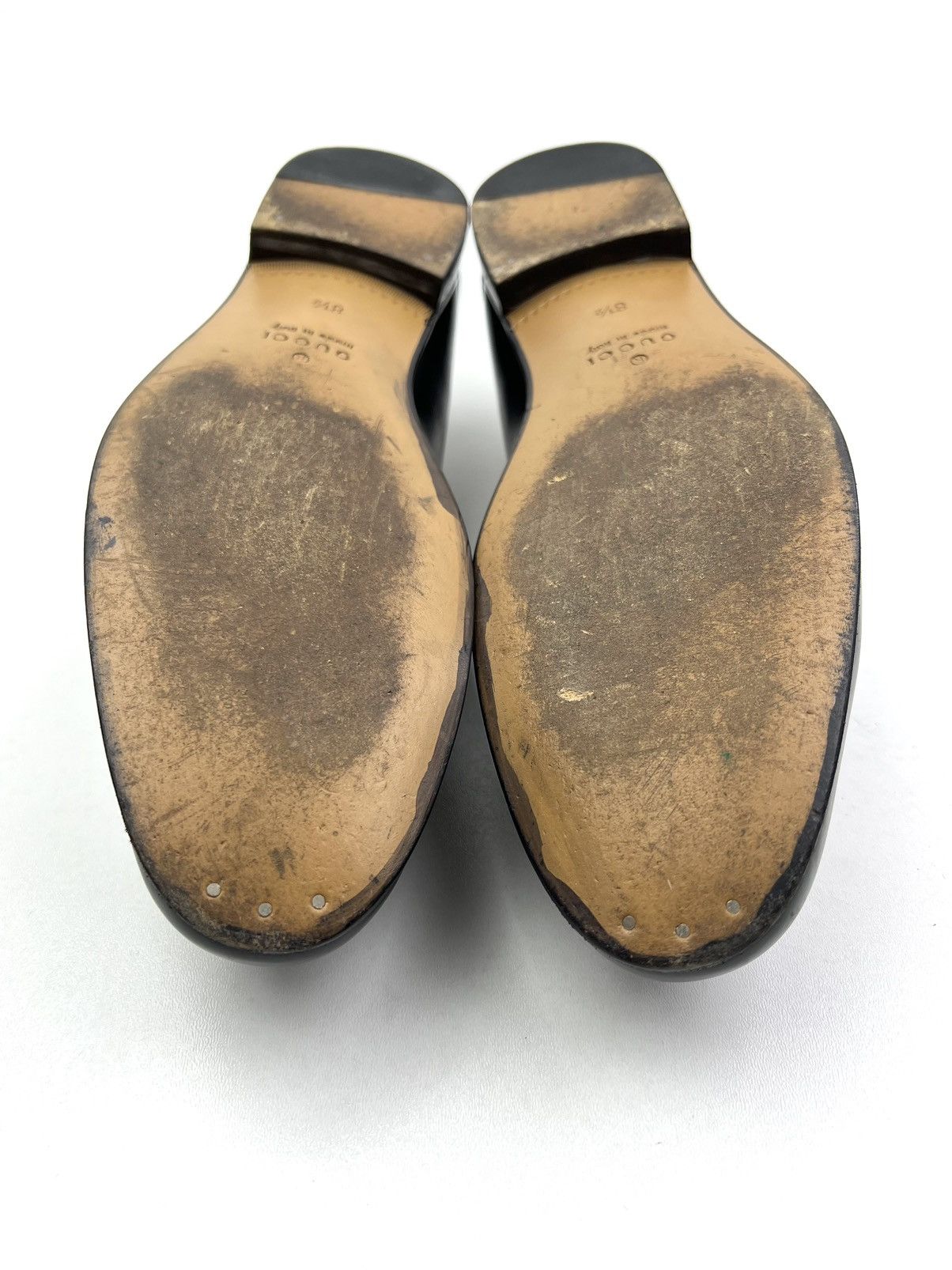Gucci GUCCI Loafers Leather Shoes HORSEBIT Buckle Black Men’s Size US 9 / EU 42 - 12 Thumbnail
