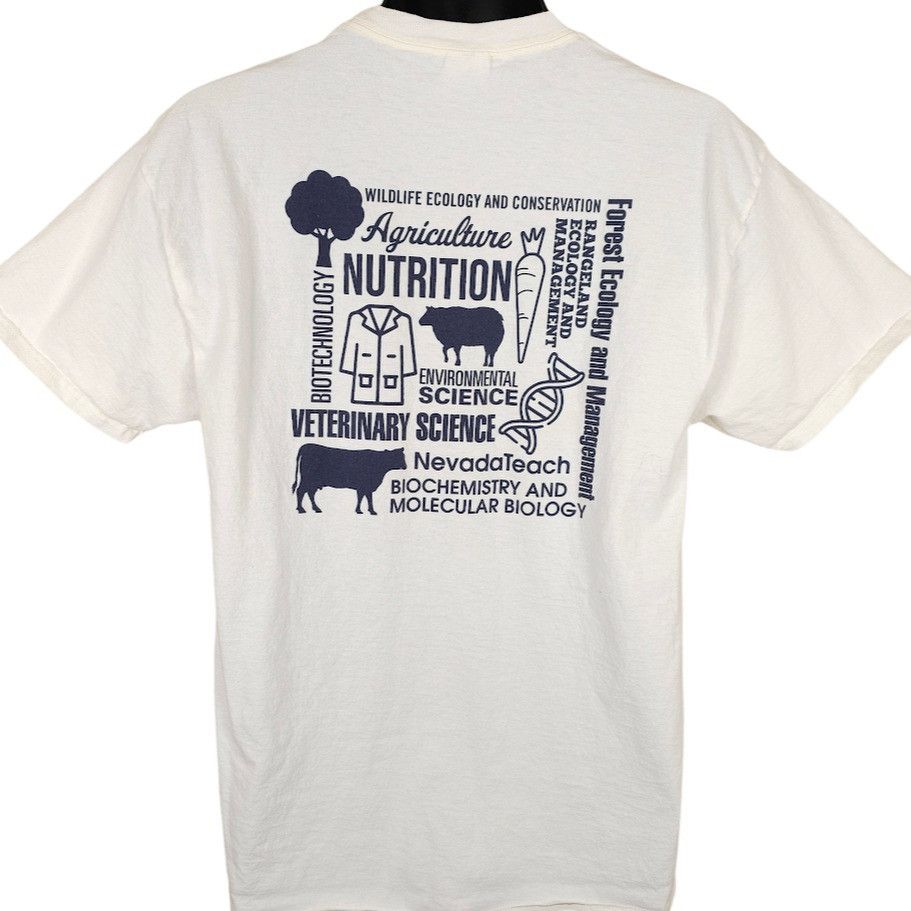 Other Nevada Wolf Pack T Shirt Mens Size Medium White College Size US M / EU 48-50 / 2 - 1 Thumbnail