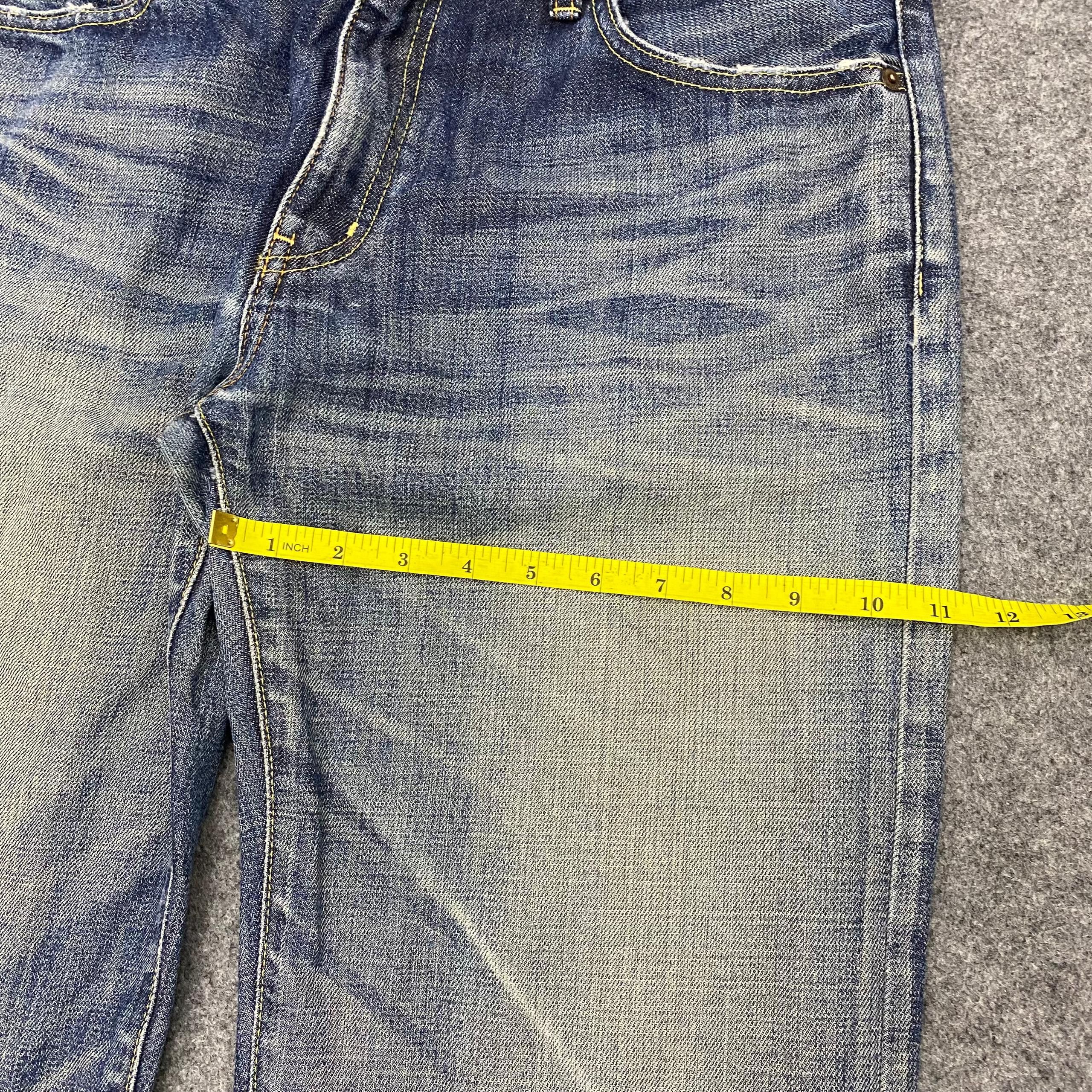 Japanese Brand 💥Best Offer💥Vintage Uniqlo Original Basic Denim Size US 34 / EU 50 - 6 Thumbnail