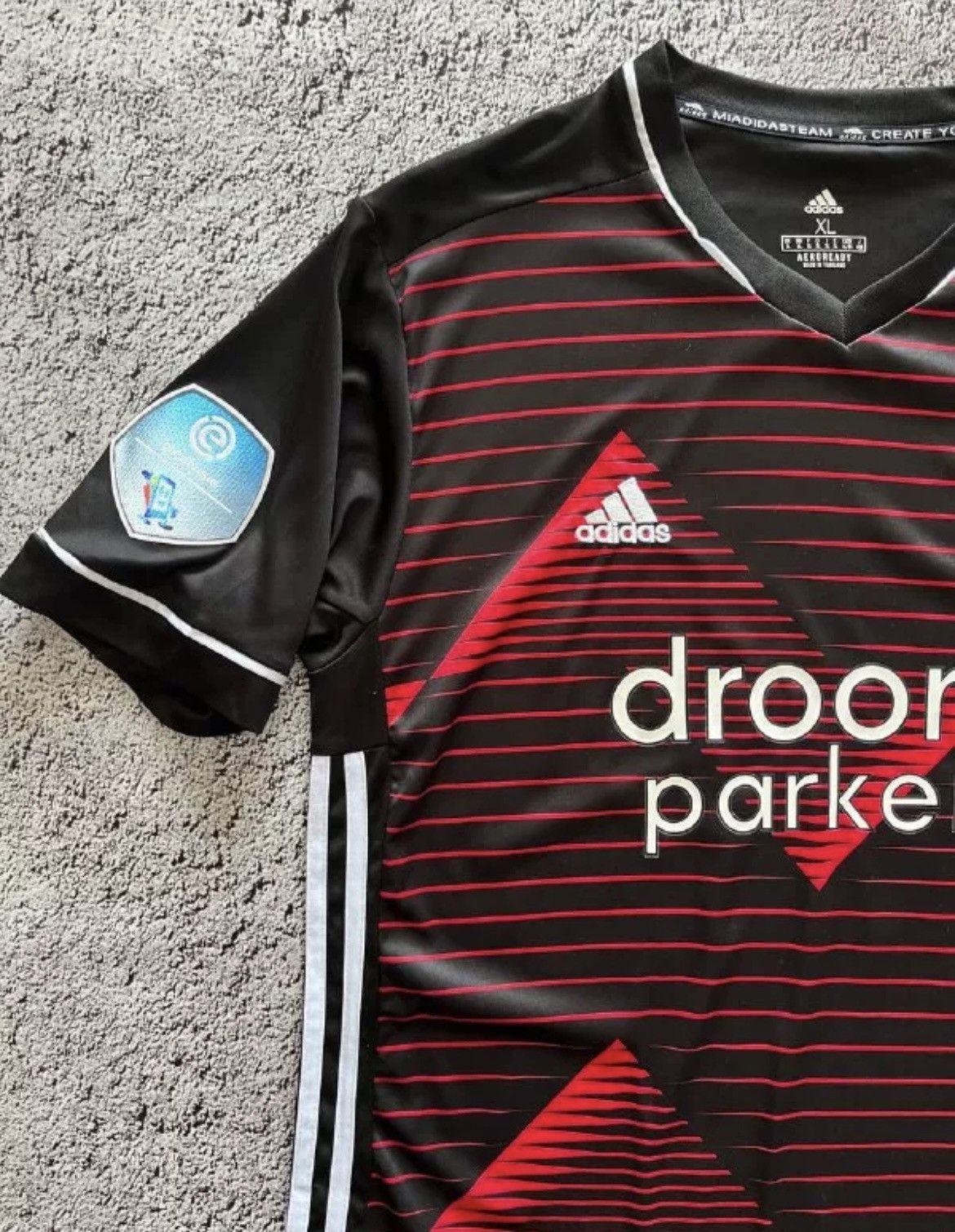 Adidas Adidas FC Feyenoord Rotterdam 2020-2021 Soccer Jersey Size US XL / EU 56 / 4 - 2 Thumbnail