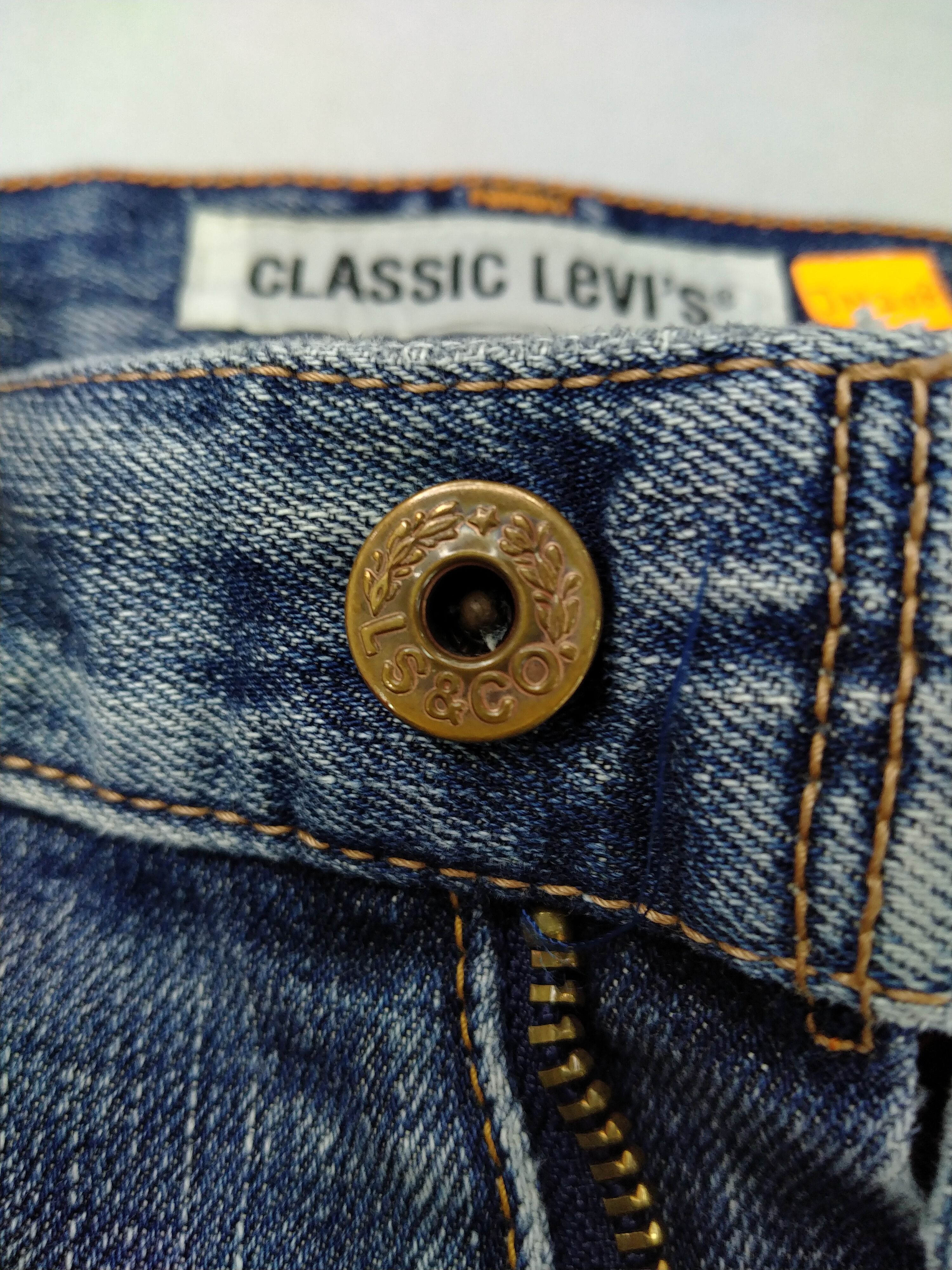 Levi's Blue Vintage Levi's 504 Distressed Denim 32x34 -JN208 Size US 32 / EU 48 - 11 Thumbnail