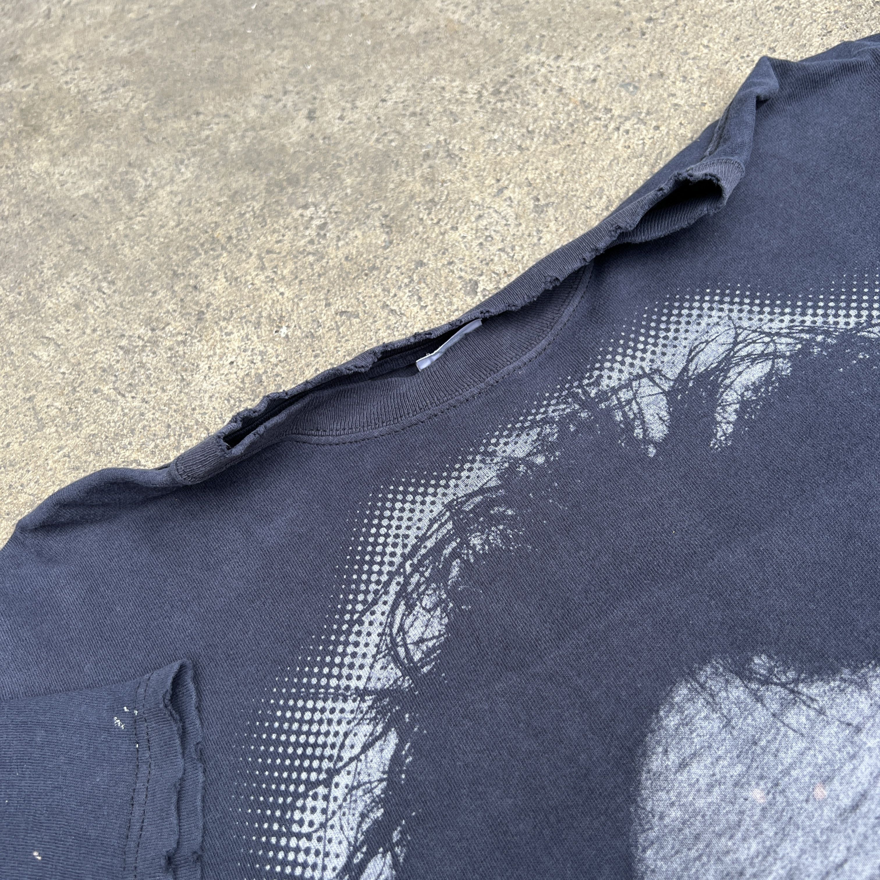 Band Tees Vintage Y2K The Cure Promo Tee Robert Smith faded Distressed Size US M / EU 48-50 / 2 - 9 Thumbnail