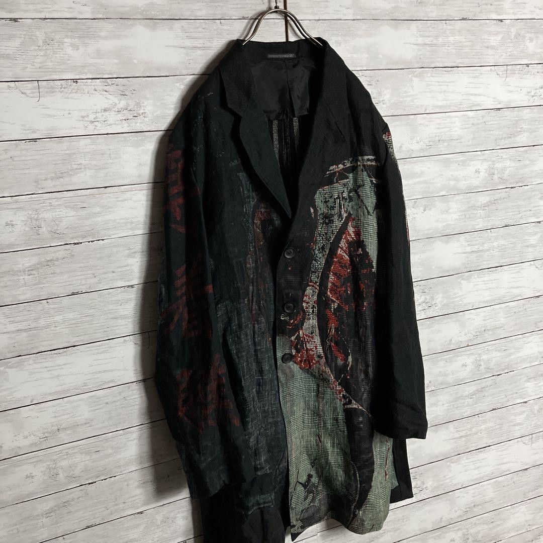Yohji Yamamoto Yohji Yamamoto pour homme 21ss long jacket Size US L / EU 52-54 / 3 - 3 Thumbnail