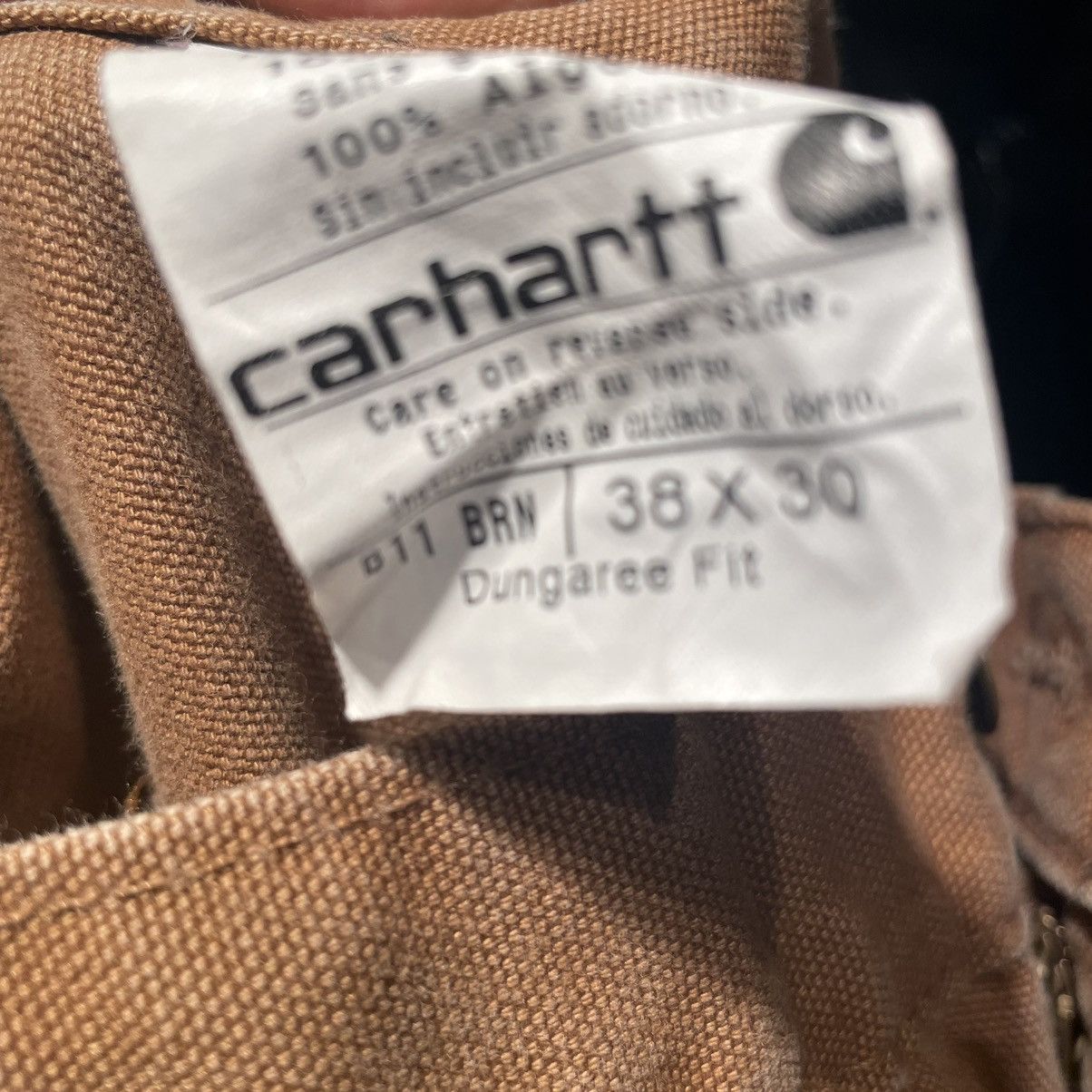 Carhartt Carhartt dungaree duck canvas carpenter pants | Grailed