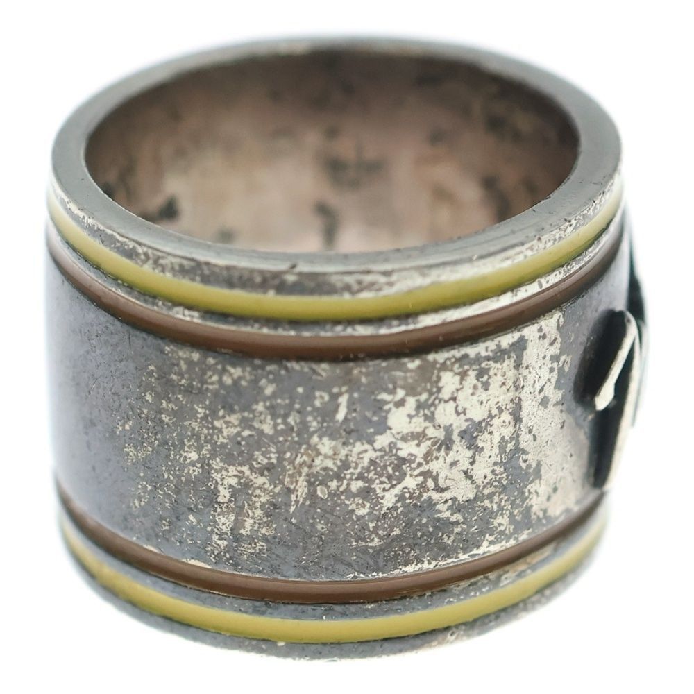 Number (N)ine .925 Silver Fender Logo Ring Size ONE SIZE - 3 Thumbnail