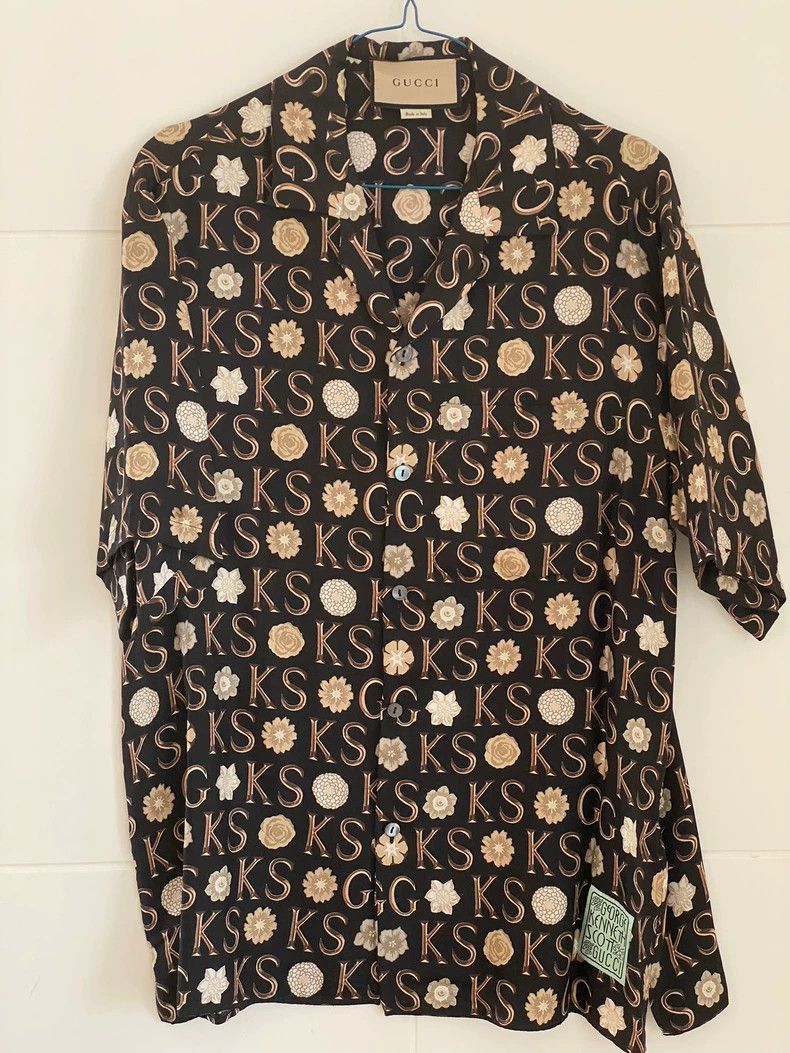 Gucci GucciPatterned short-sleeved shirt 2503-Nextarrow Size US S / EU 44-46 / 1 - 1 Thumbnail
