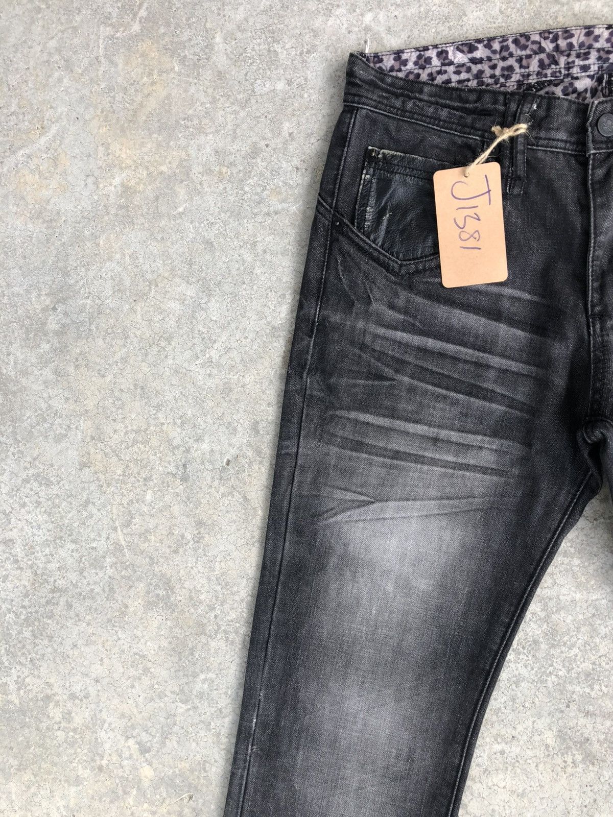 semanticdesign Semantic Design x Coen Distressed Jeans Leather Pocket Size US 30 / EU 46 - 4 Thumbnail