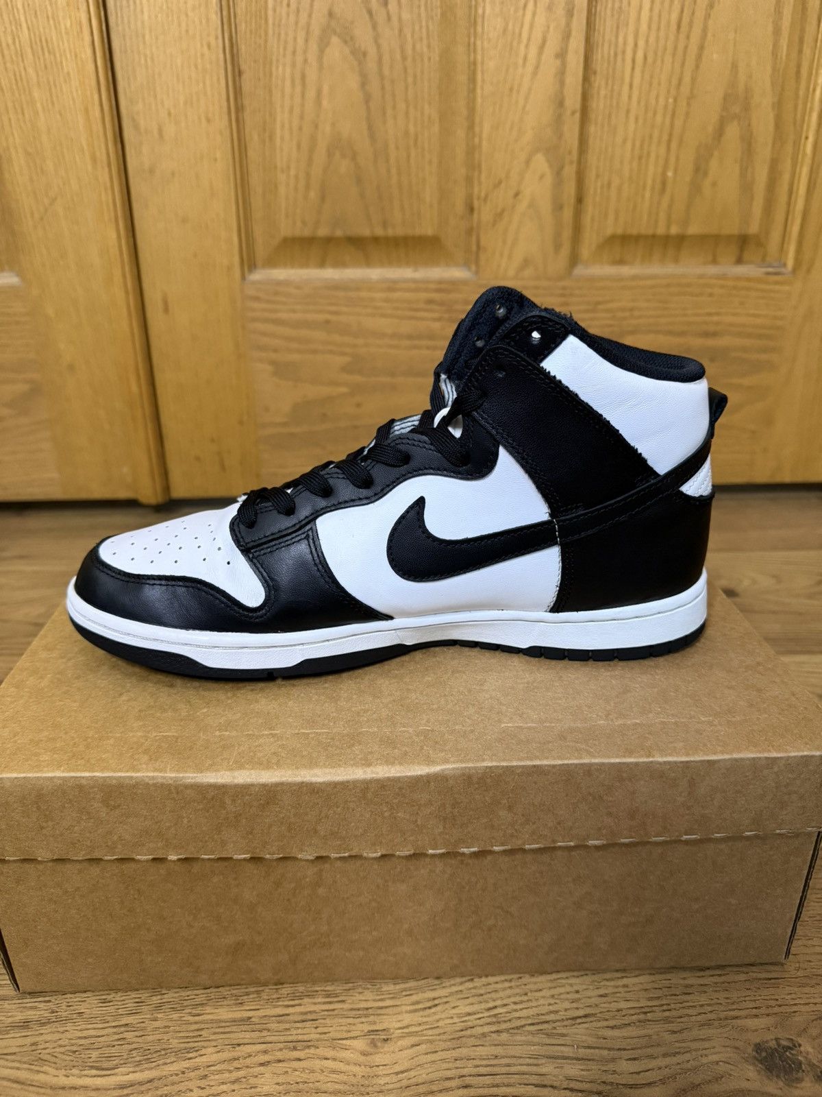 Nike Nike dunk high “Panda” Size 10.5M Size US 10.5 / EU 43-44 - 9 Thumbnail