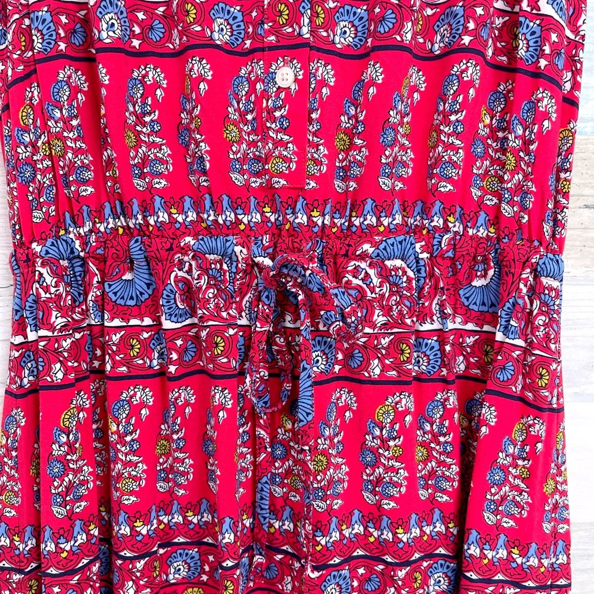 Loft LOFT Sleeveless Cinch Waist Shirt Dress Womens XS Size XS / US 0-2 / IT 36-38 - 3 Thumbnail
