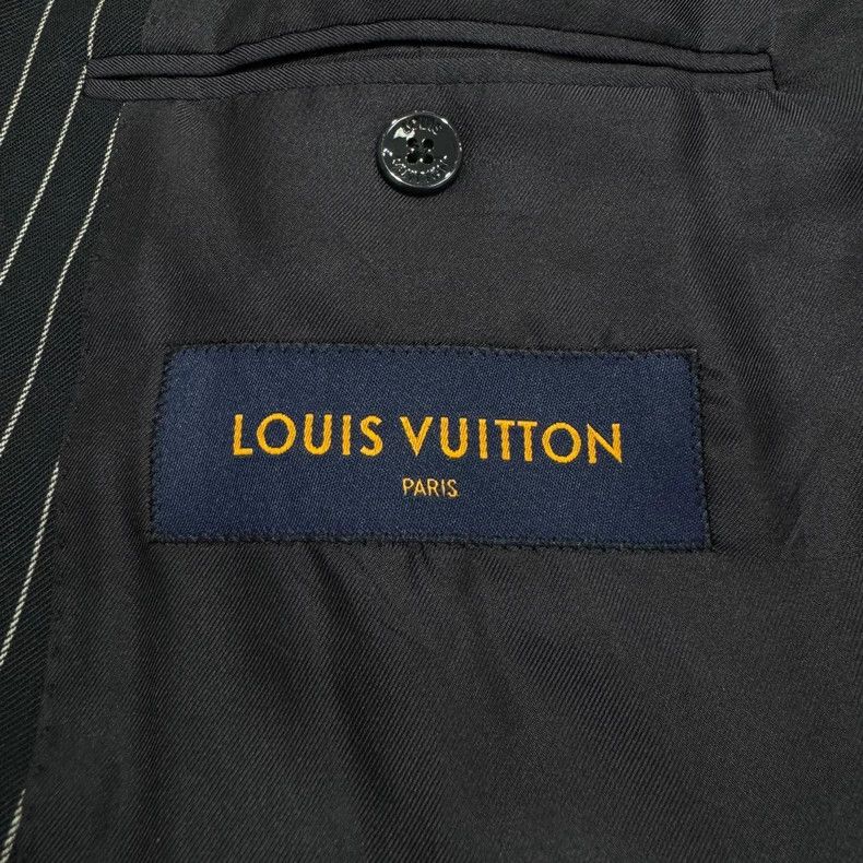 Louis Vuitton Louis Vuitton Double-breasted striped hammer suit 2501-Next Size 46R - 4 Thumbnail