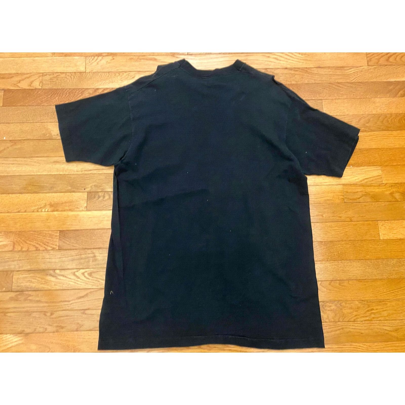 Fruit Of The Loom VINTAGE Randy Travis Tee T-Shirt 2XL Black Crew Neck 90s Country Music USA Short Sleeve Single Stitch Shirt Mens Size US XXL / EU 58 / 5 - 4 Thumbnail