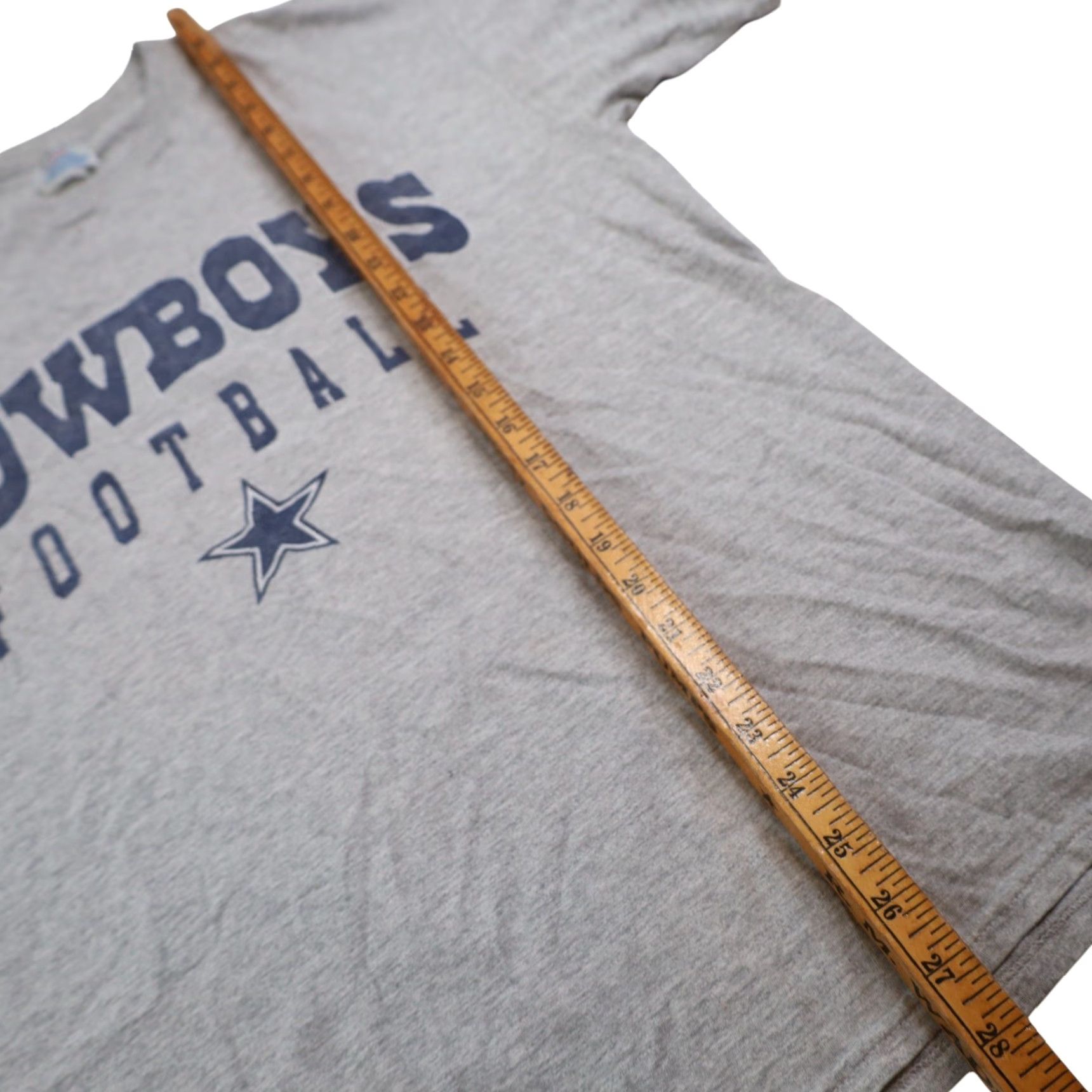 Champion VINTAGE Champion Dallas Cowboys Football Spellout Graphic Shirt Mens Large Gray Size US L / EU 52-54 / 3 - 7 Thumbnail