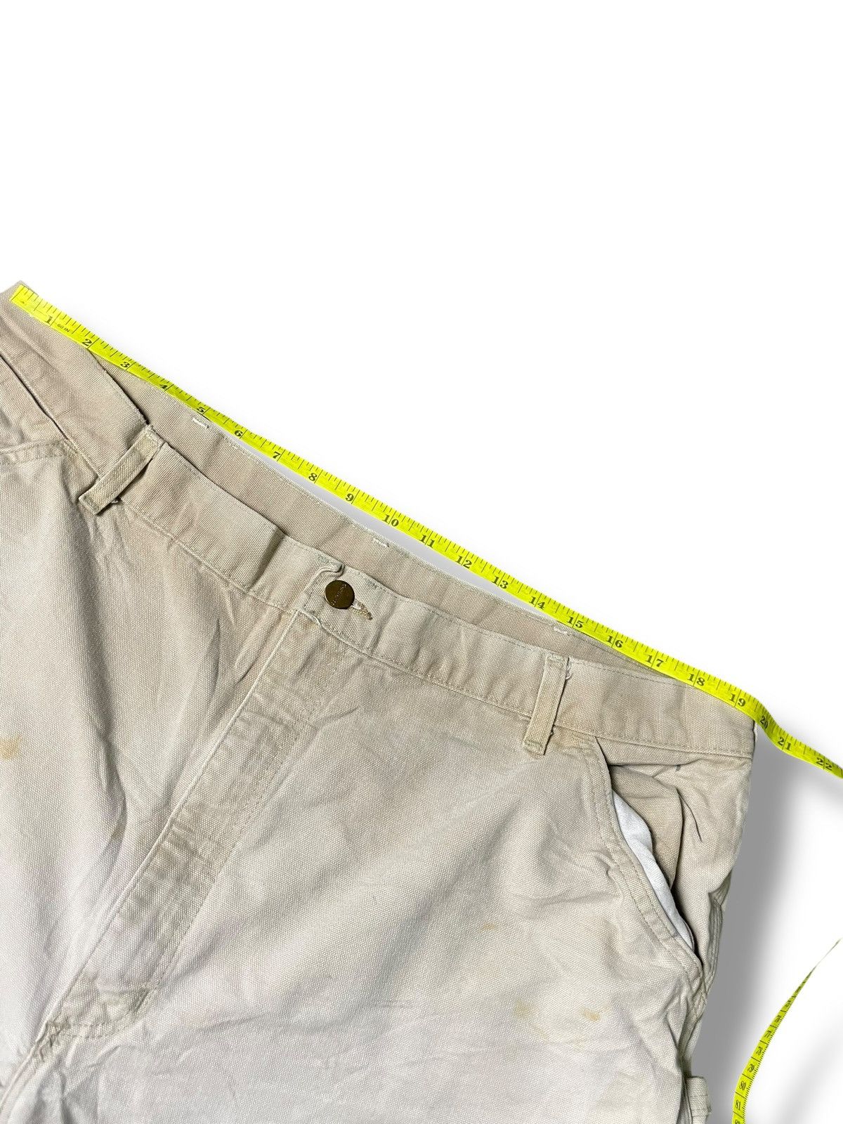 Carhartt × Japanese Brand × Vintage Vintage Carhartt Sun-faded Cargo Shorts (89) Size US 39 - 5 Thumbnail