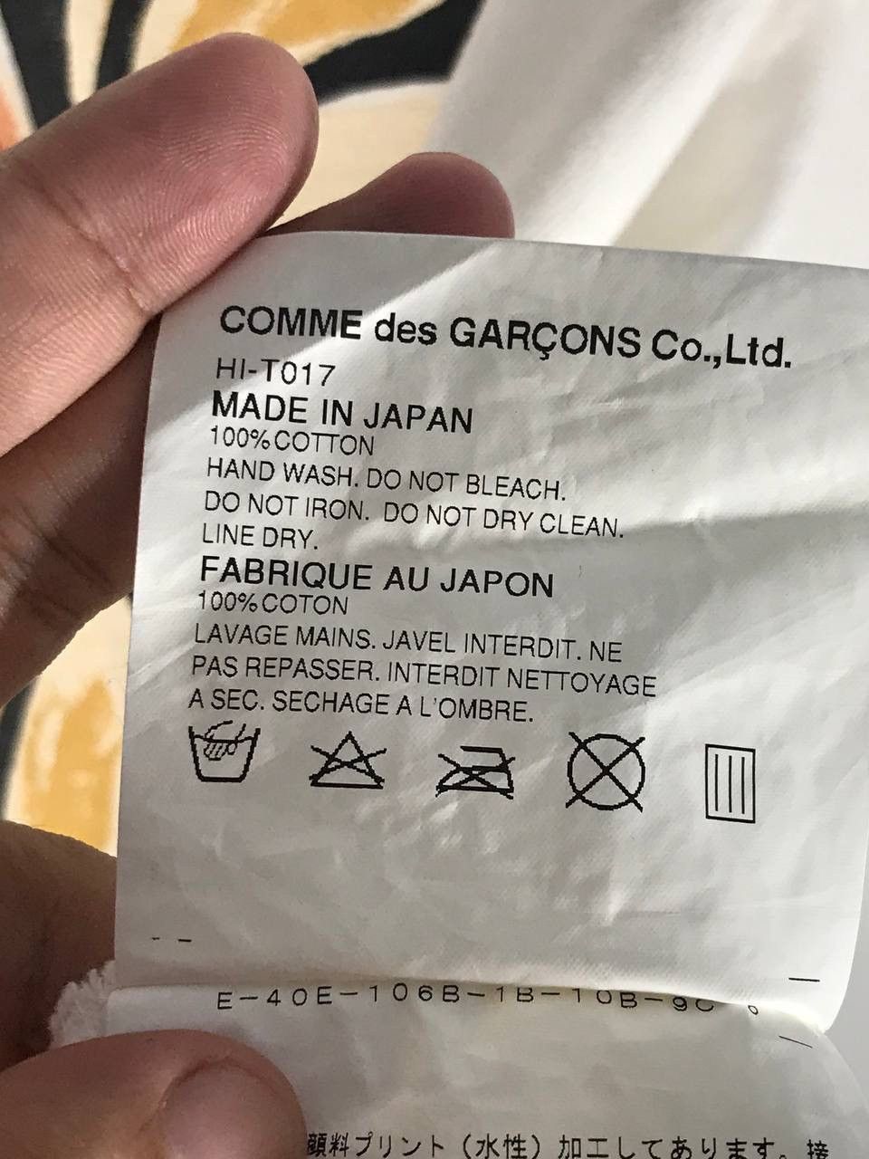 Comme des Garcons vintage ad2002 comme des garcons homme hibiscus Size US M / EU 48-50 / 2 - 7 Thumbnail