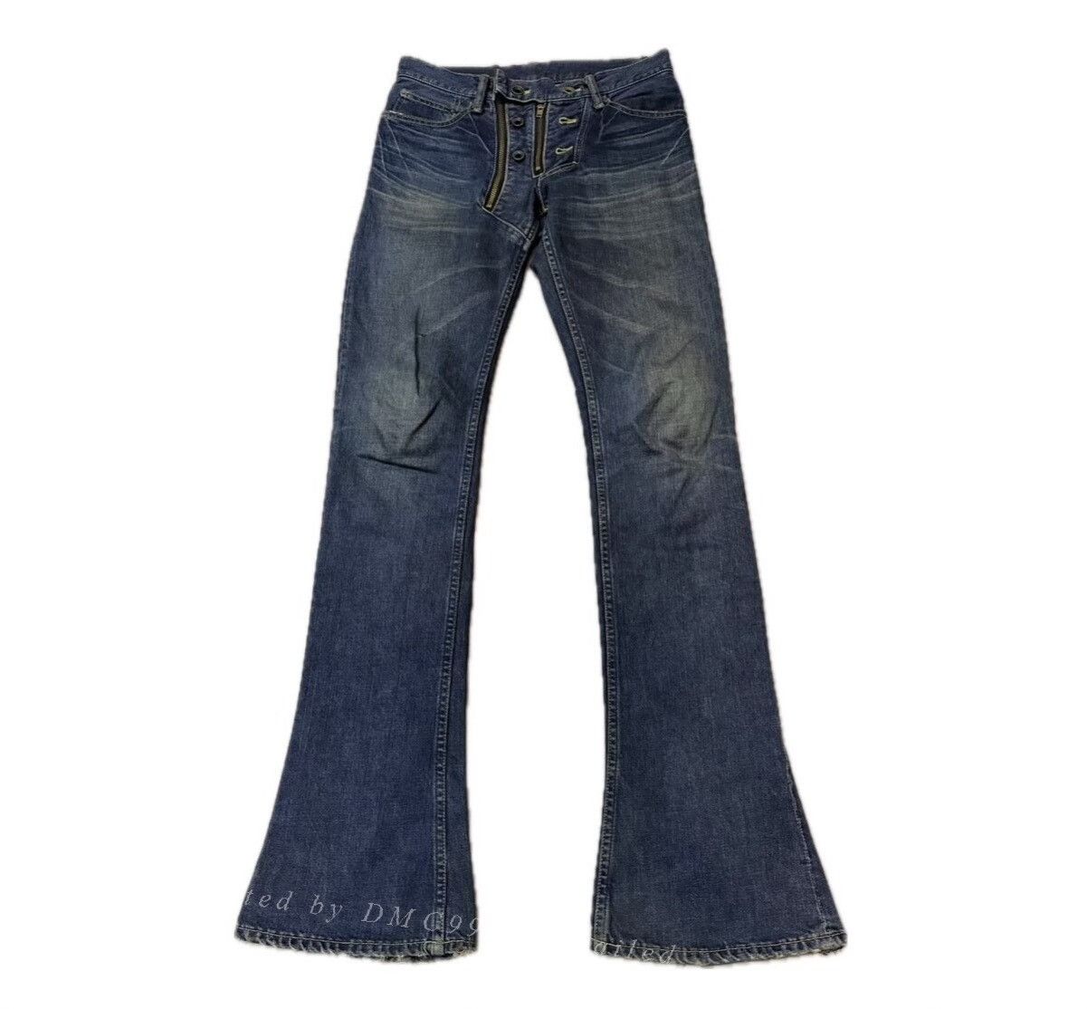 Vintage Vintage LGB 2000s Skull Flare Denim Pants Size US 30 / EU 46 - 1 Thumbnail