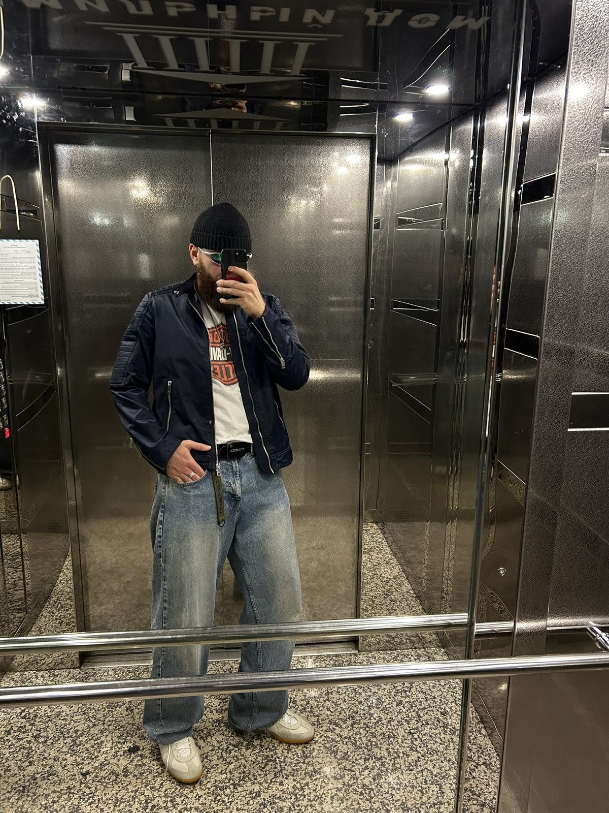 Diesel × Vintage Diesel Motorcycle Opium Avantgarde Nylon Jacket Size US L / EU 52-54 / 3 - 1 Thumbnail