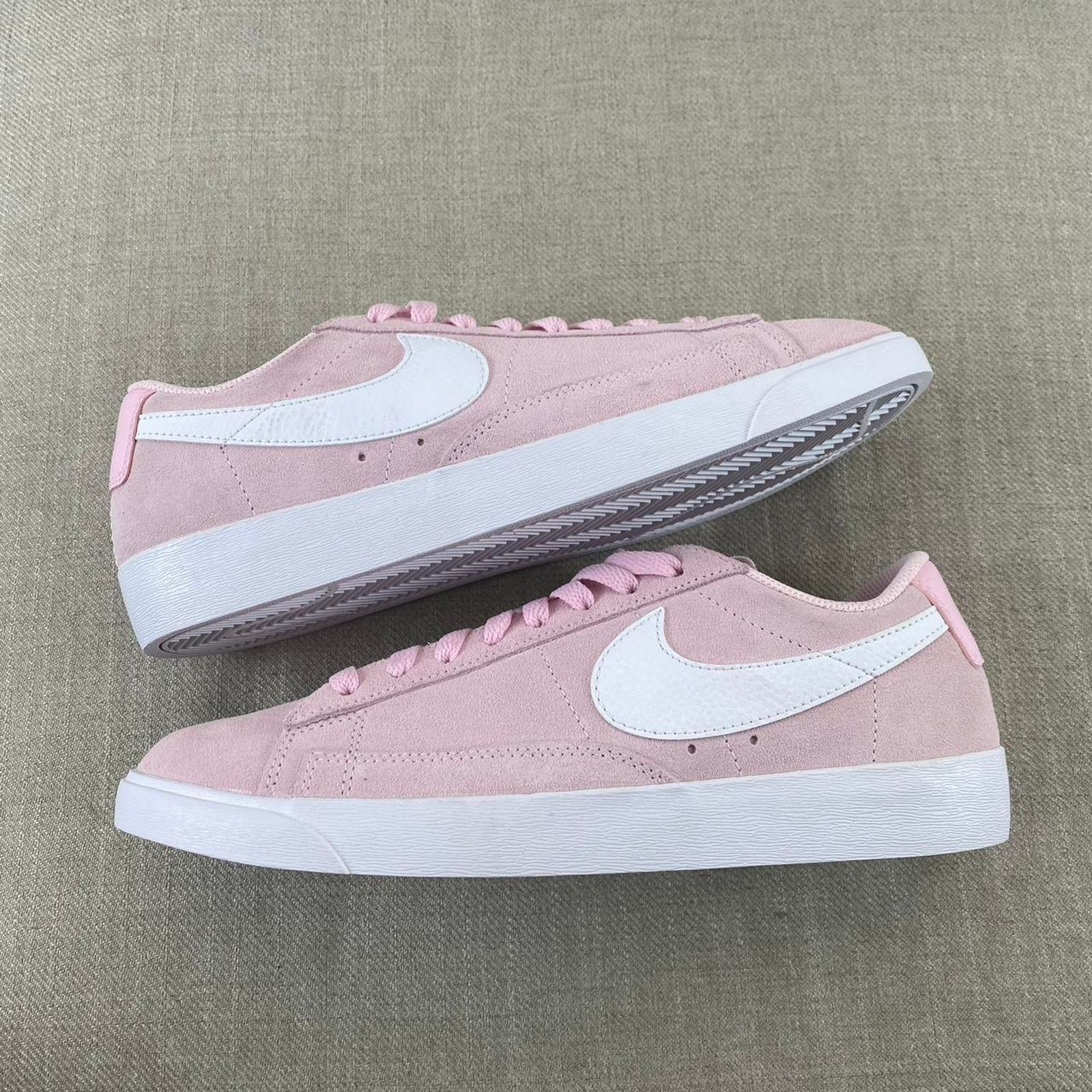Nike 💕 2019 Nike Blazer Low SD “Pink Foam” 7W Size US 7 / IT 37 - 2 Thumbnail
