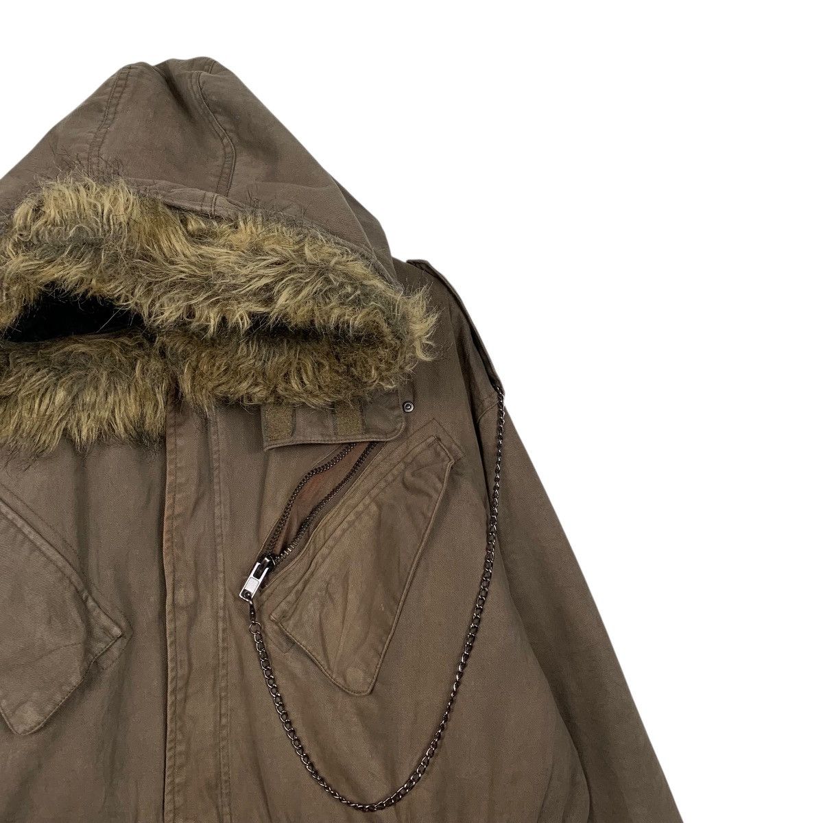 Japanese Brand Japanese Brand R11 Hooded Military Parka Size US XXL / EU 58 / 5 - 5 Thumbnail