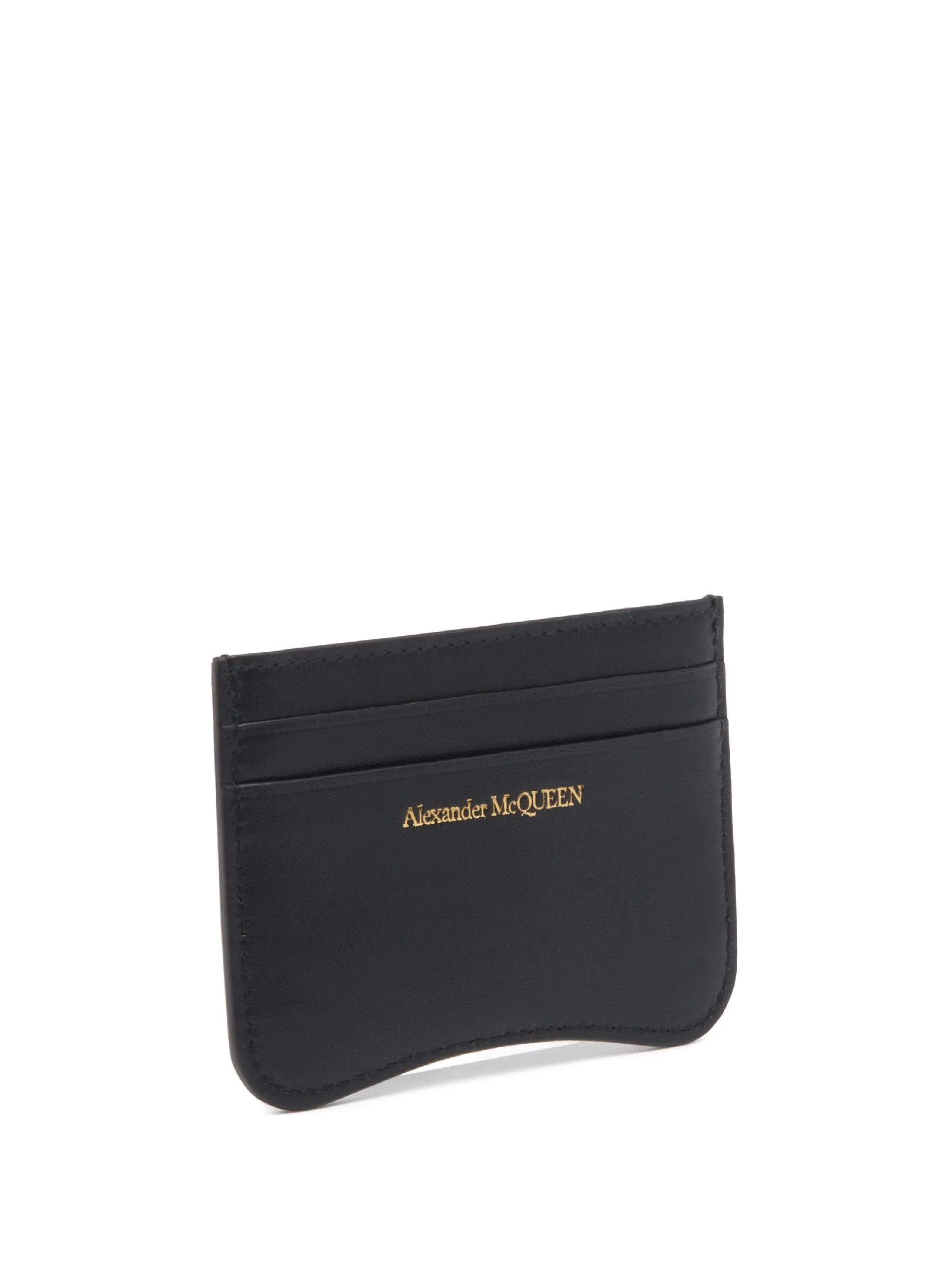 Alexander McQueen o1y0325 Size: OS / Wallet in Black Size ONE SIZE - 2 Thumbnail