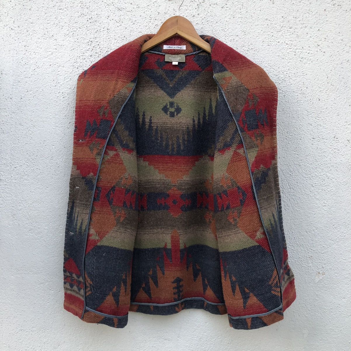 The Territory Ahead The Territory Ahead Barn Aztec Southwestern Wool Chore Coat Size US M / EU 48-50 / 2 - 8 Thumbnail