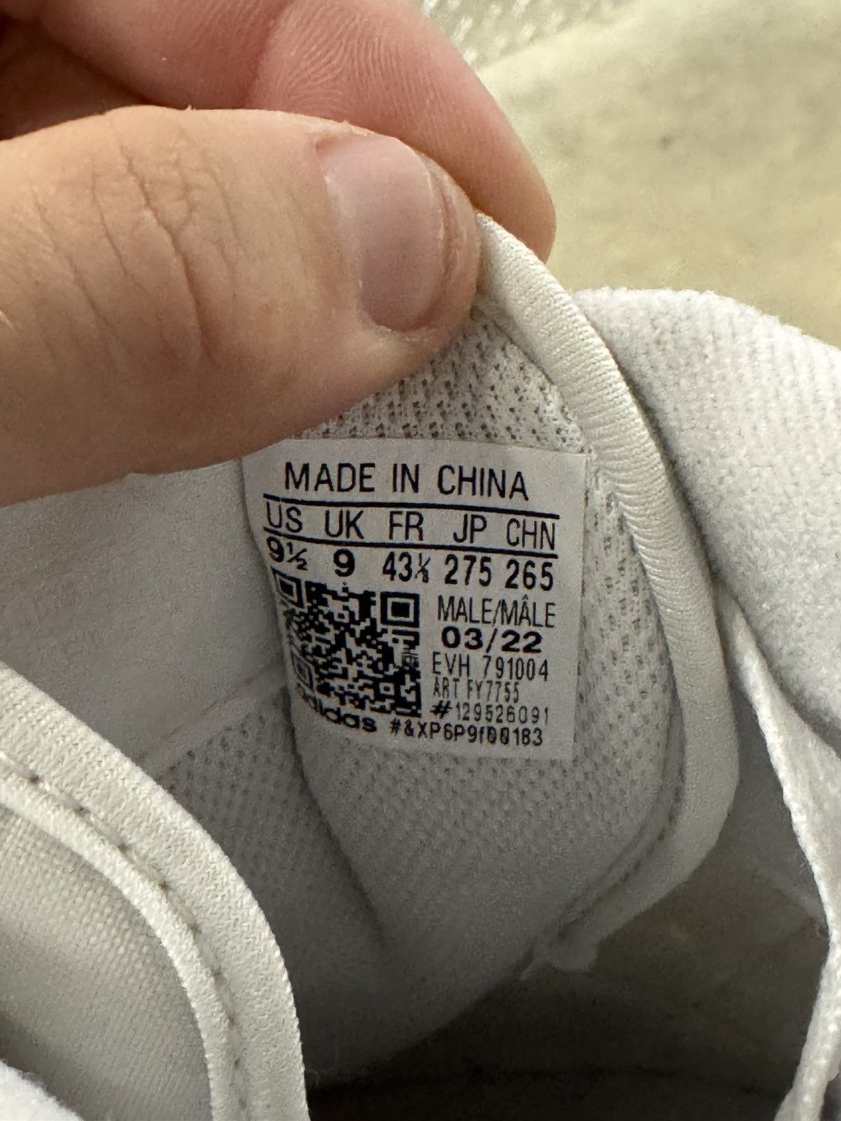 Adidas Adidas Forum Low Triple White Size 9.5 Size US 9.5 / EU 42-43 - 7 Thumbnail