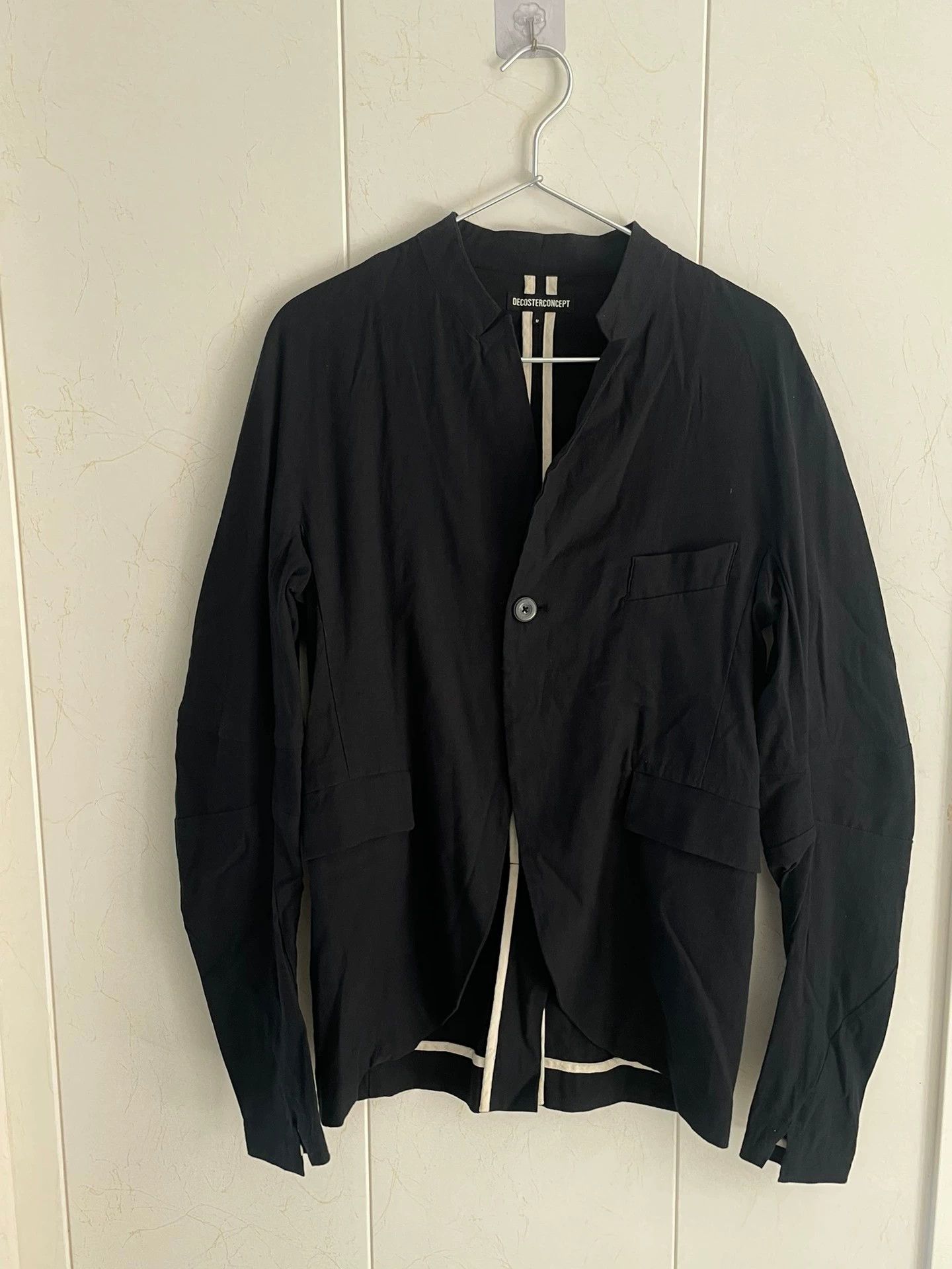 Ziggy Chen Ziggy Chen Decoster Scimitar Sleeve Linen Jacket (shoulder 42) Size US M / EU 48-50 / 2 - 1 Thumbnail