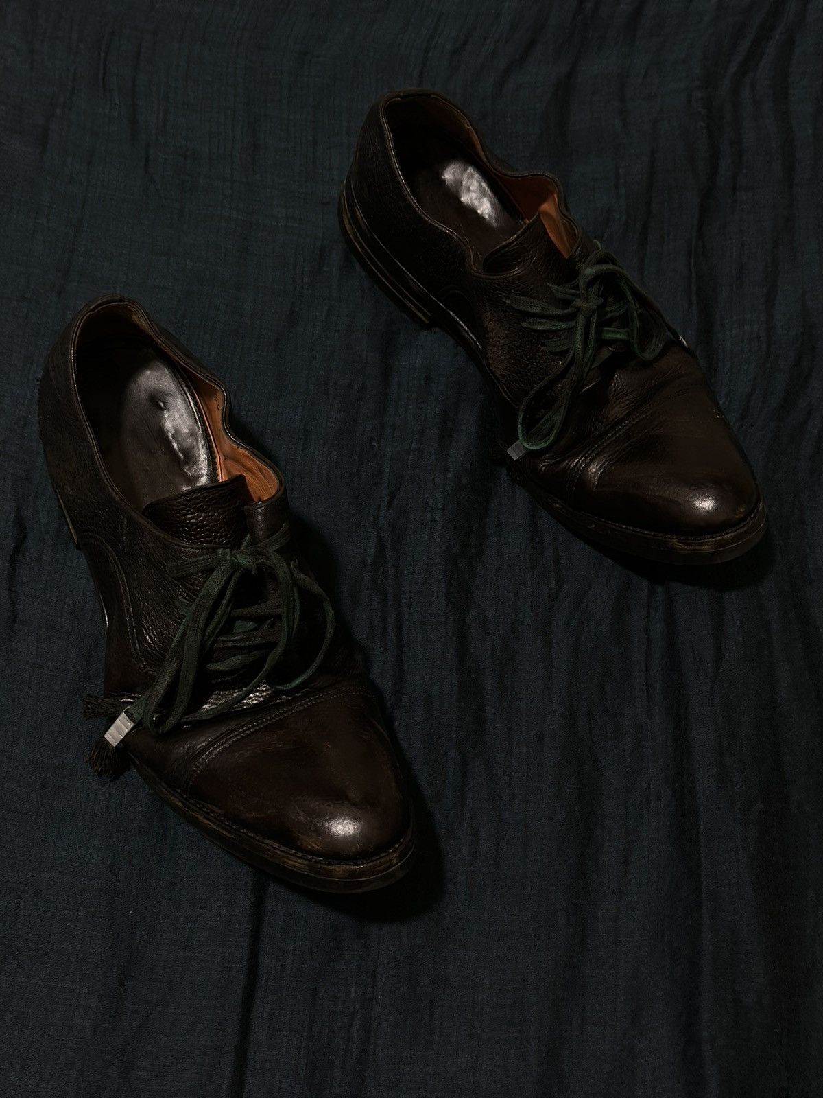 Santoni Carol Christian poell style !Santoni Goodyear- leather shoes Size US 10.5 / EU 43-44 - 1 Thumbnail