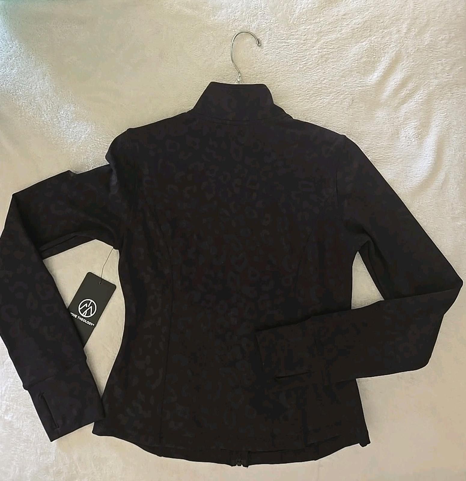Other Move Theology Leopard Print Athleisure Jacket Zip Up Medium Size M / US 6-8 / IT 42-44 - 3 Thumbnail