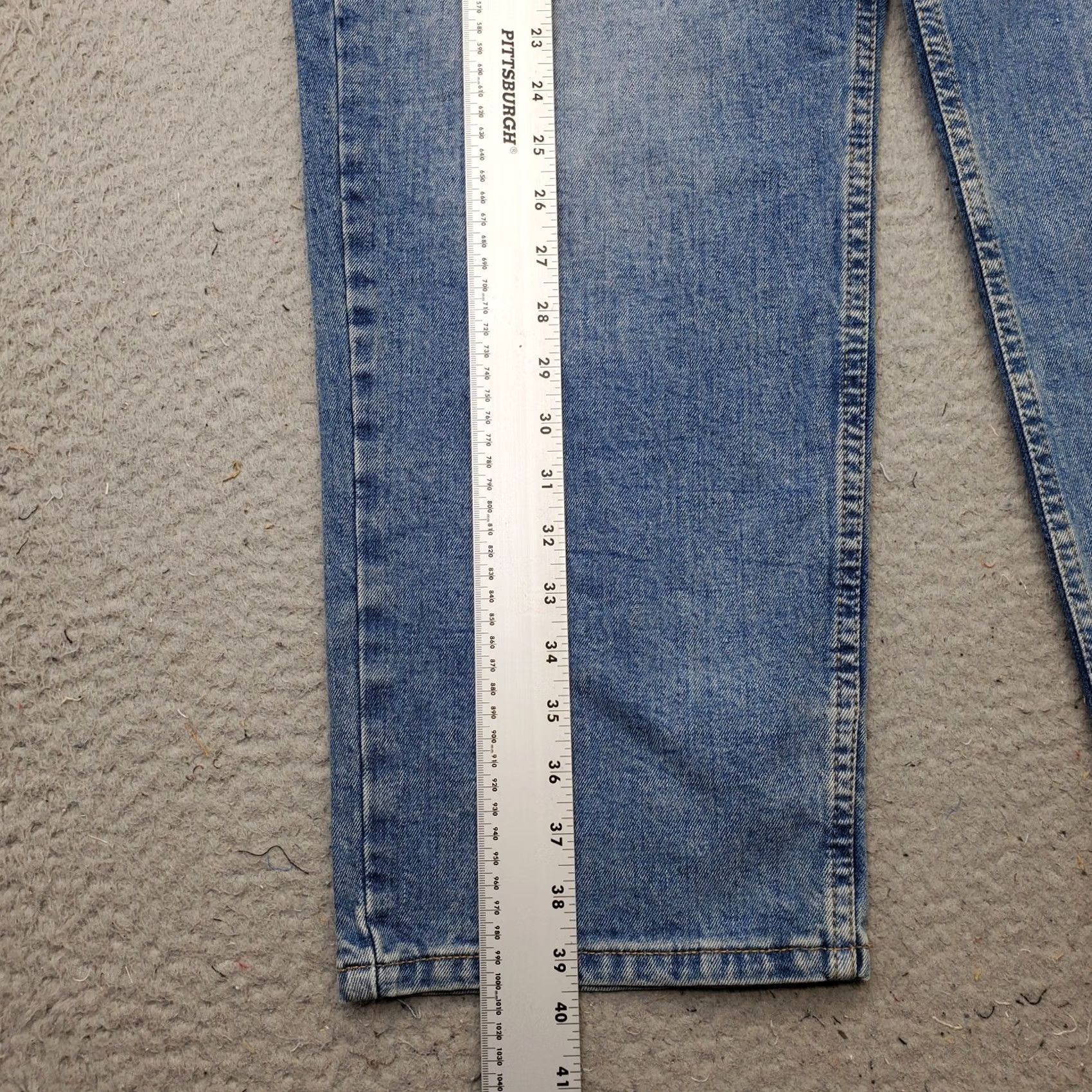 Levi's Levi'S 550 Jeans Men Straight Fit Button Up, Blue Denim, Double Stitch, Classic Style Size US 36 / EU 52 - 3 Thumbnail