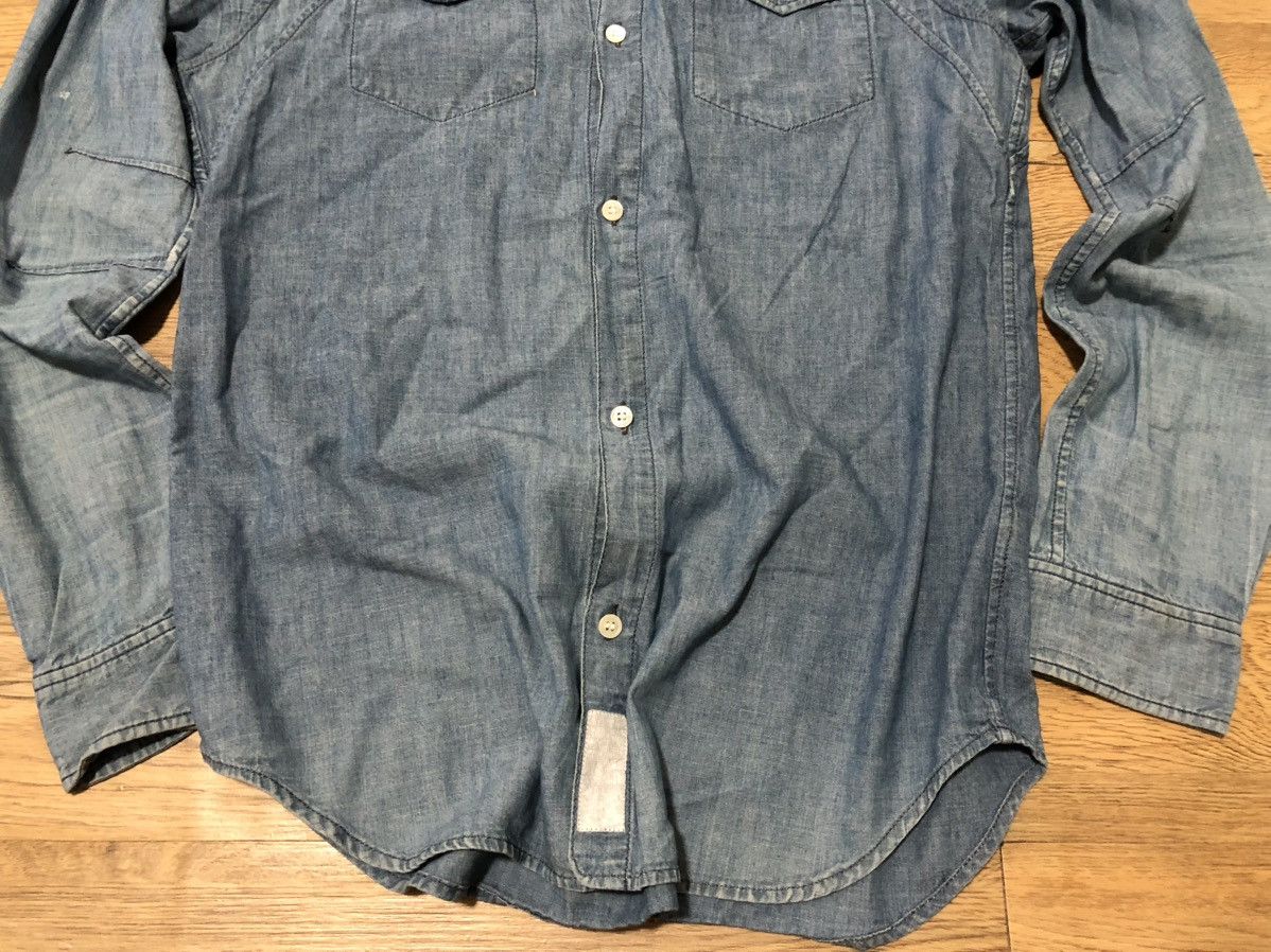 Undercover Undercoverism blue denim shirt Size US M / EU 48-50 / 2 - 4 Thumbnail