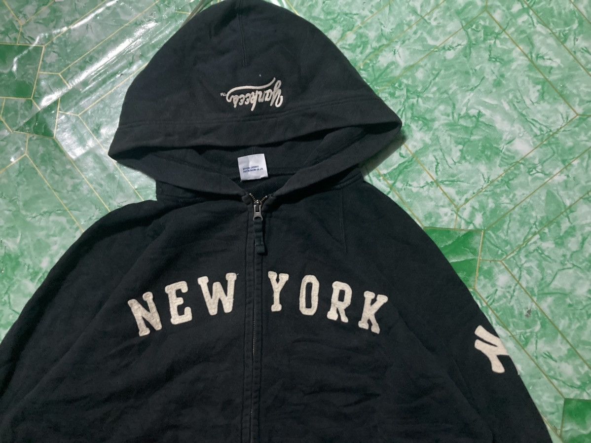 New York Yankees × Vintage Vintage Sweater NewYork Yankees Hoodie Size US L / EU 52-54 / 3 - 3 Thumbnail