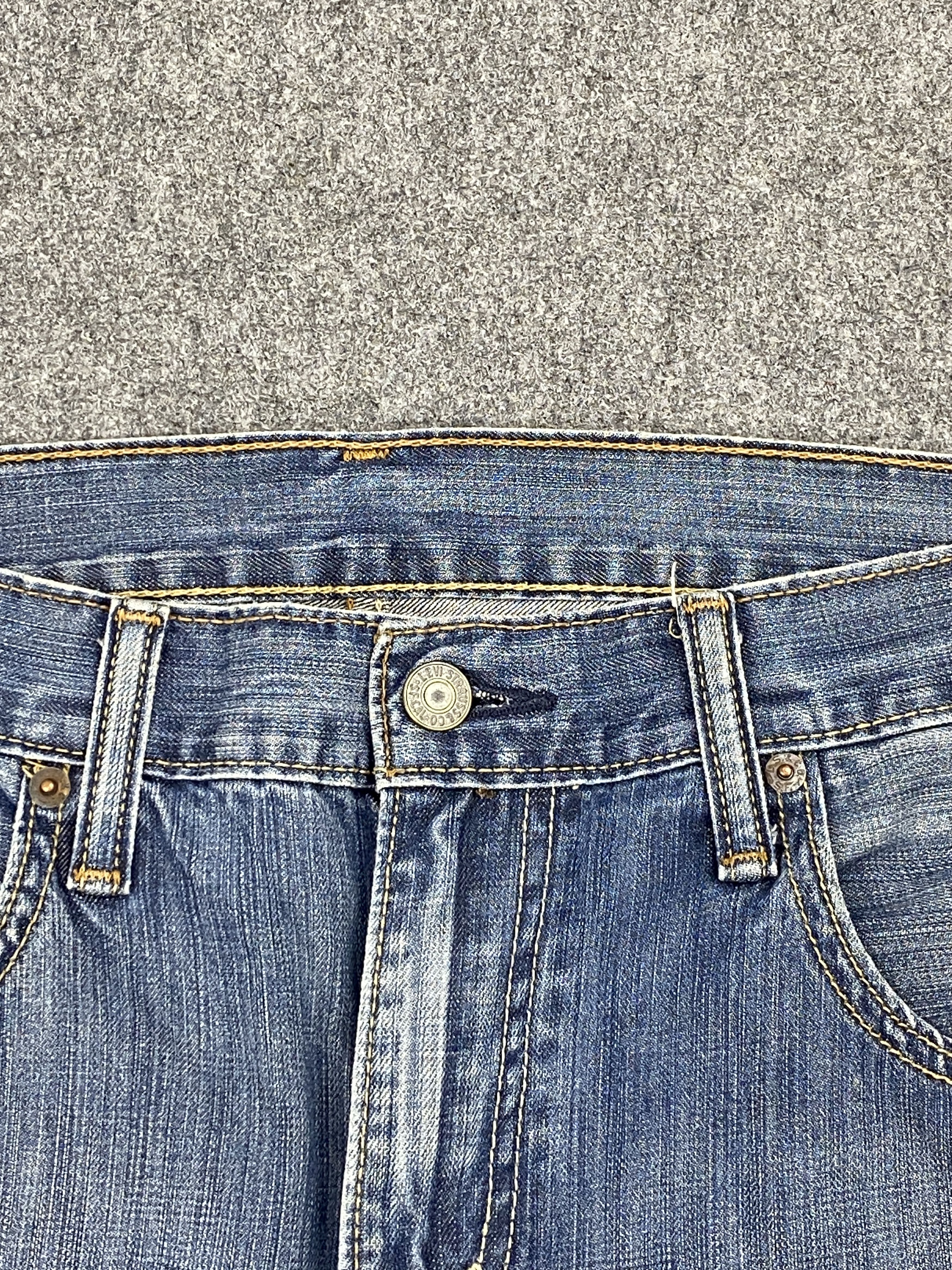 Levi's × Vintage Faded Blue Vintage Levis 527 Flared Jeans DP2595 Size US 33 - 5 Thumbnail